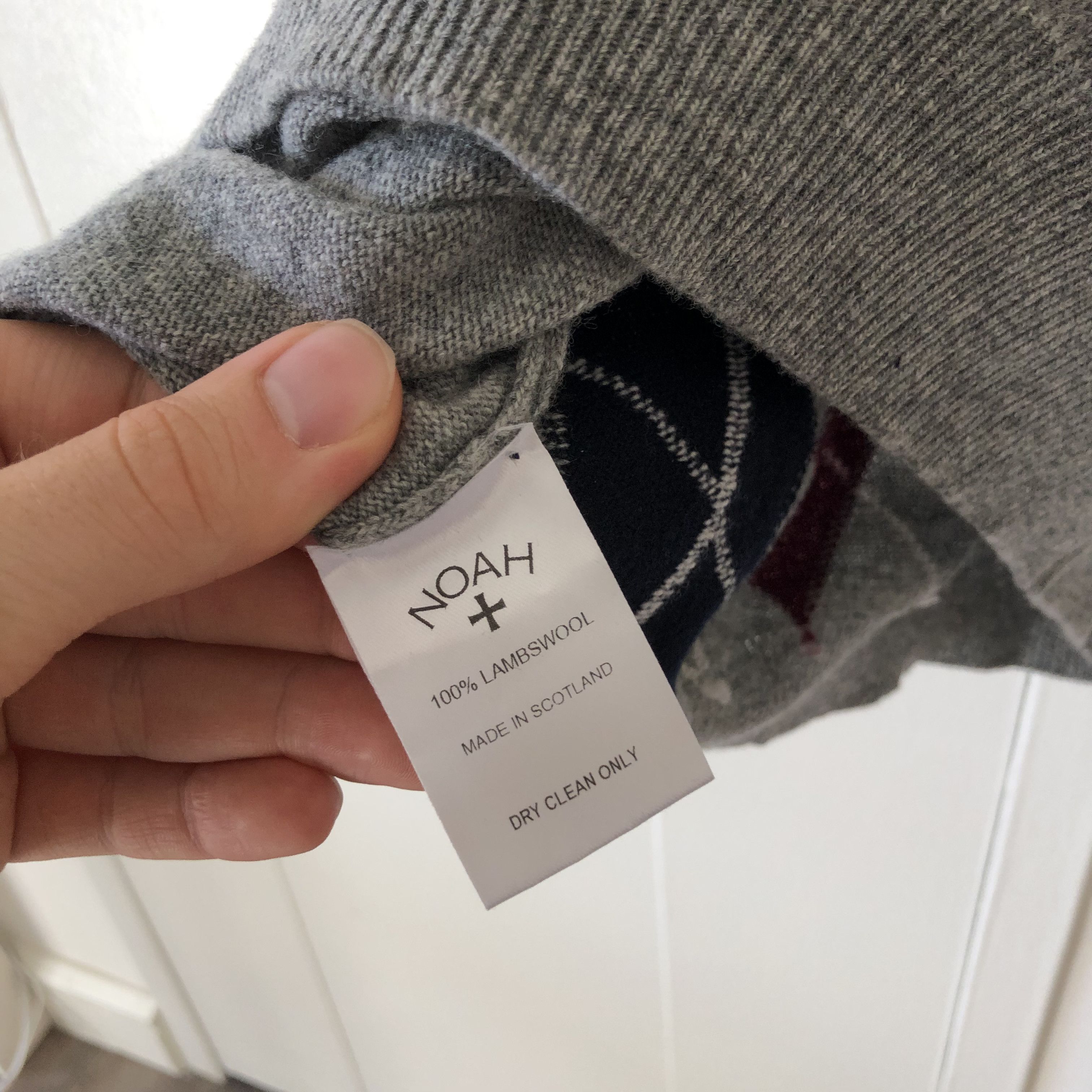 Noah Noah Plaid Lambswool Sweater Vest Size US M / EU 48-50 / 2 - 4 Thumbnail