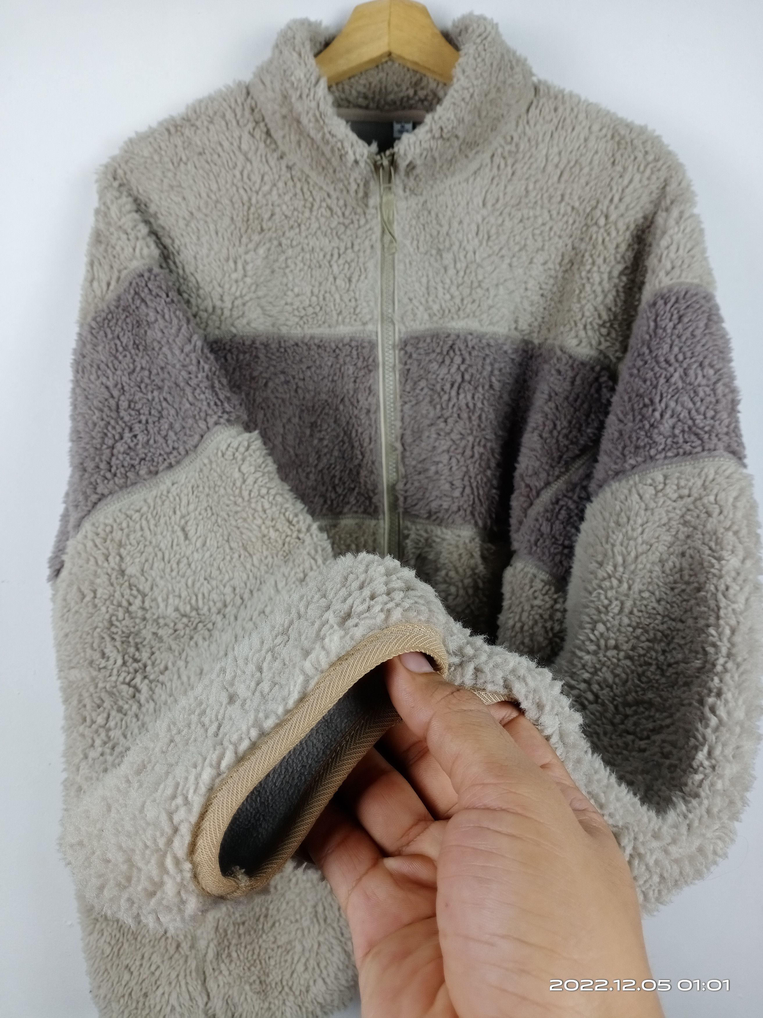 Japanese Brand × Uniqlo 💥RARE💥Uniqlo Fleece Deep Pile Jacket Size US L / EU 52-54 / 3 - 2 Thumbnail