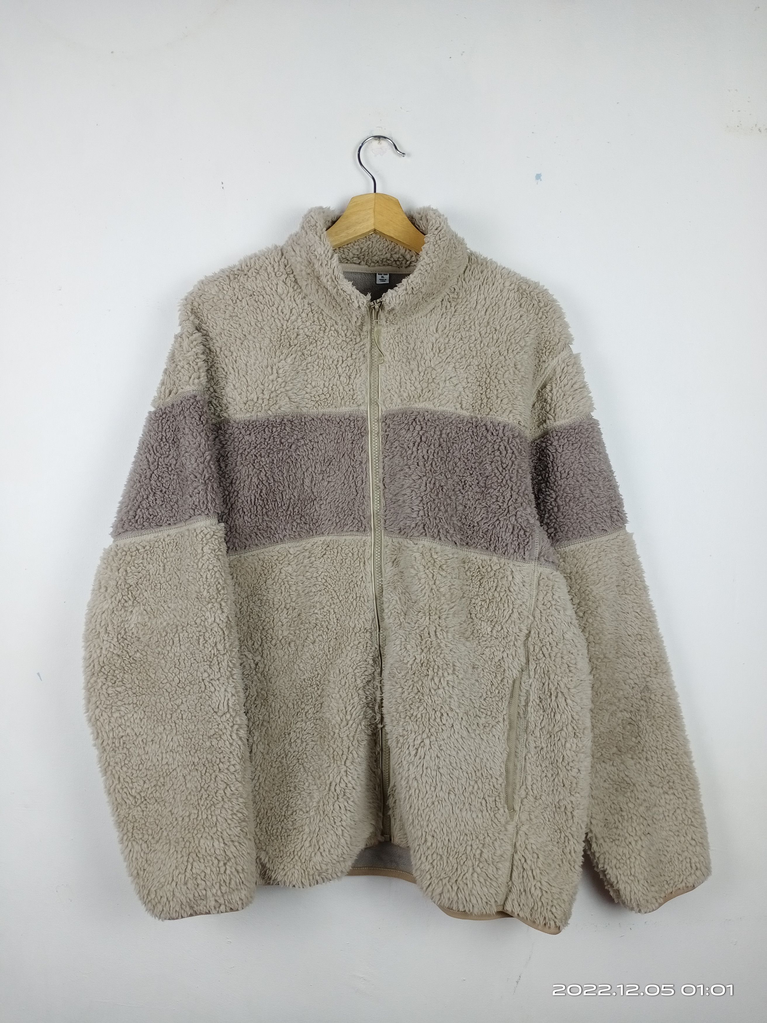Japanese Brand × Uniqlo 💥RARE💥Uniqlo Fleece Deep Pile Jacket Size US L / EU 52-54 / 3 - 1 Thumbnail