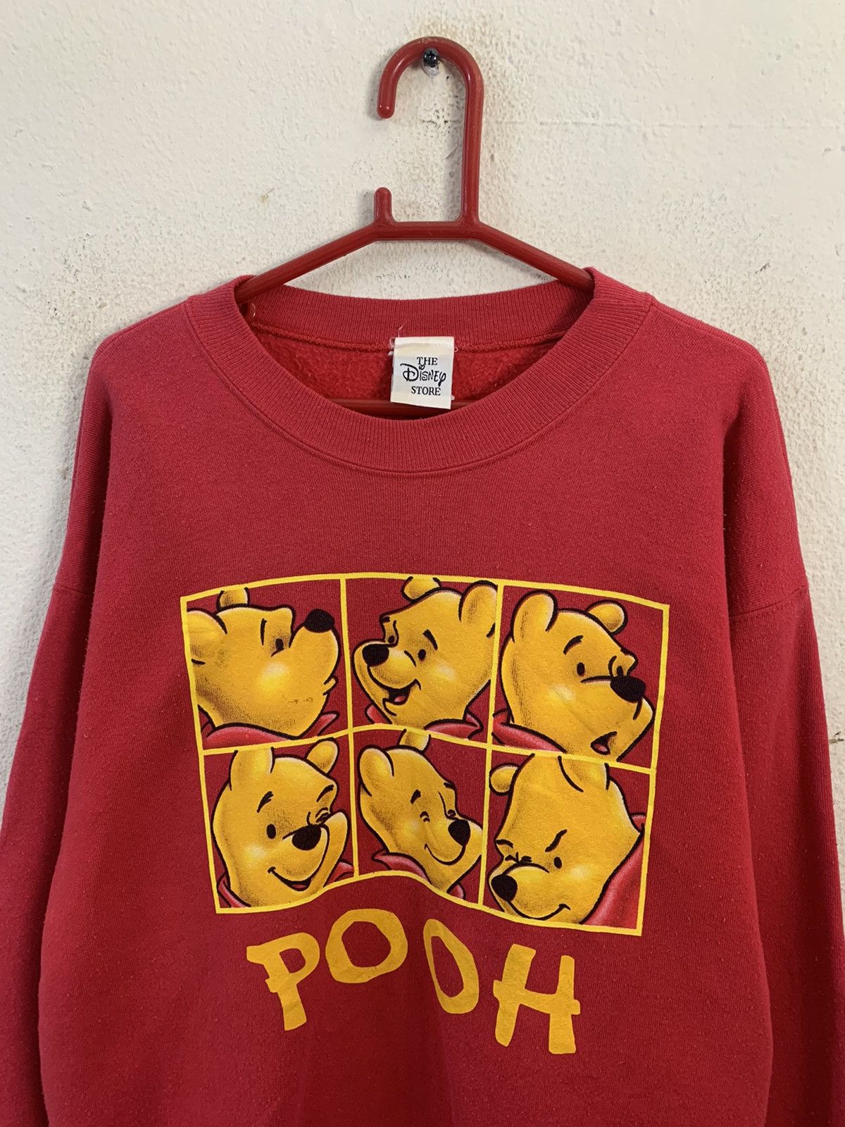 Disney Rare! Vintage The Disney Store Pooh Sweatshirt Size US M / EU 48-50 / 2 - 4 Thumbnail