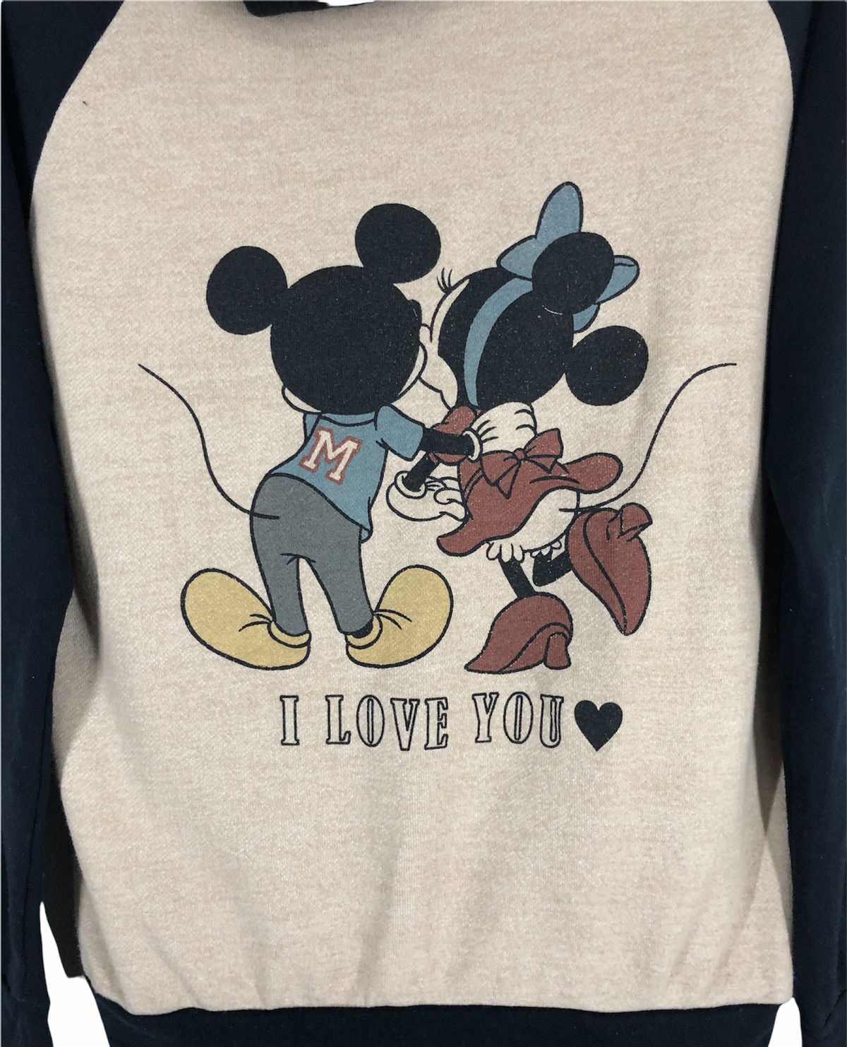Cartoon Network × Disney × Mickey Mouse DISNEY Mickey and Miniey Big Logo Design Hoodies Sweatshirt Size US M / EU 48-50 / 2 - 8 Thumbnail