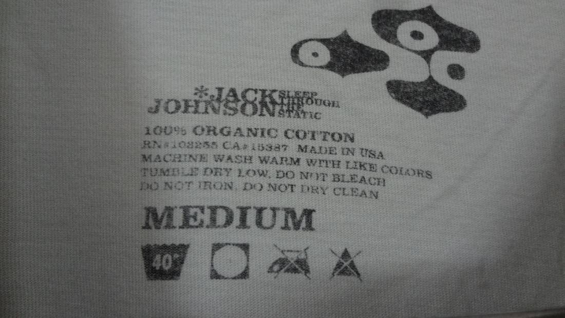 Band Tees Jack Johnson Concert T Shirt Sleep Through The Static Size US M / EU 48-50 / 2 - 3 Thumbnail