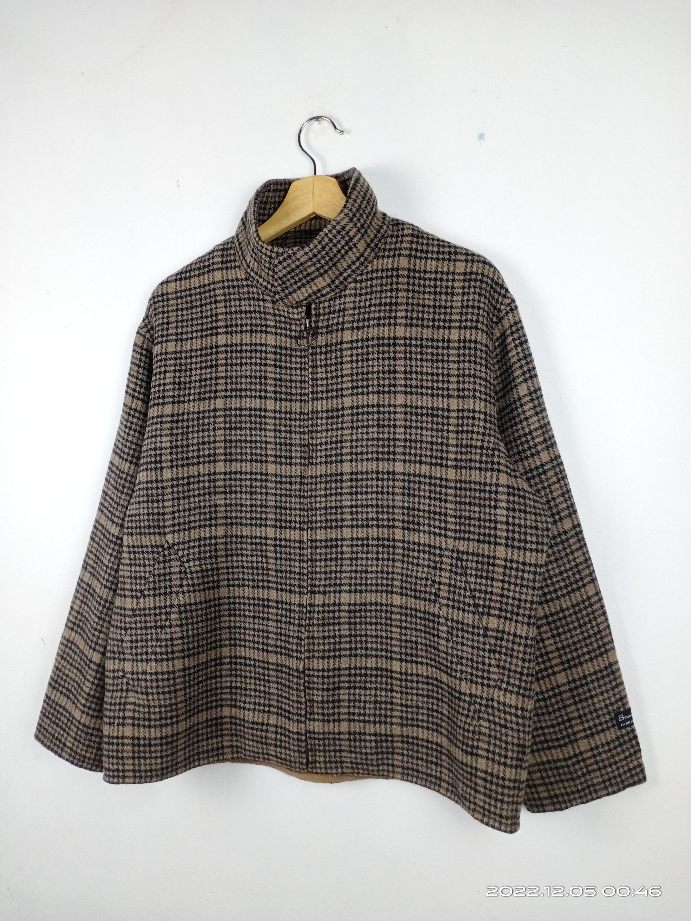 💥RARE💥Ships X Brunetto Morganti Acrylic Zipper Jacket