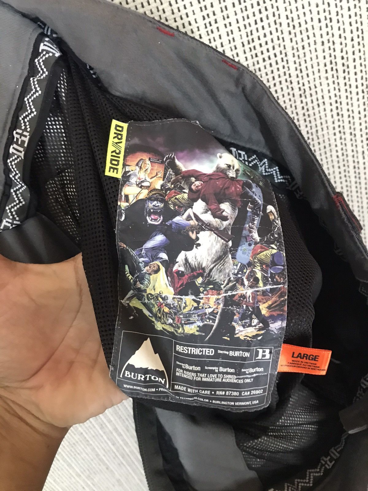 Burton ‼️BURTON SKI PANTS MULTIZIP INSIDE MESH ‼️ Size US 38 / EU 54 - 12 Thumbnail
