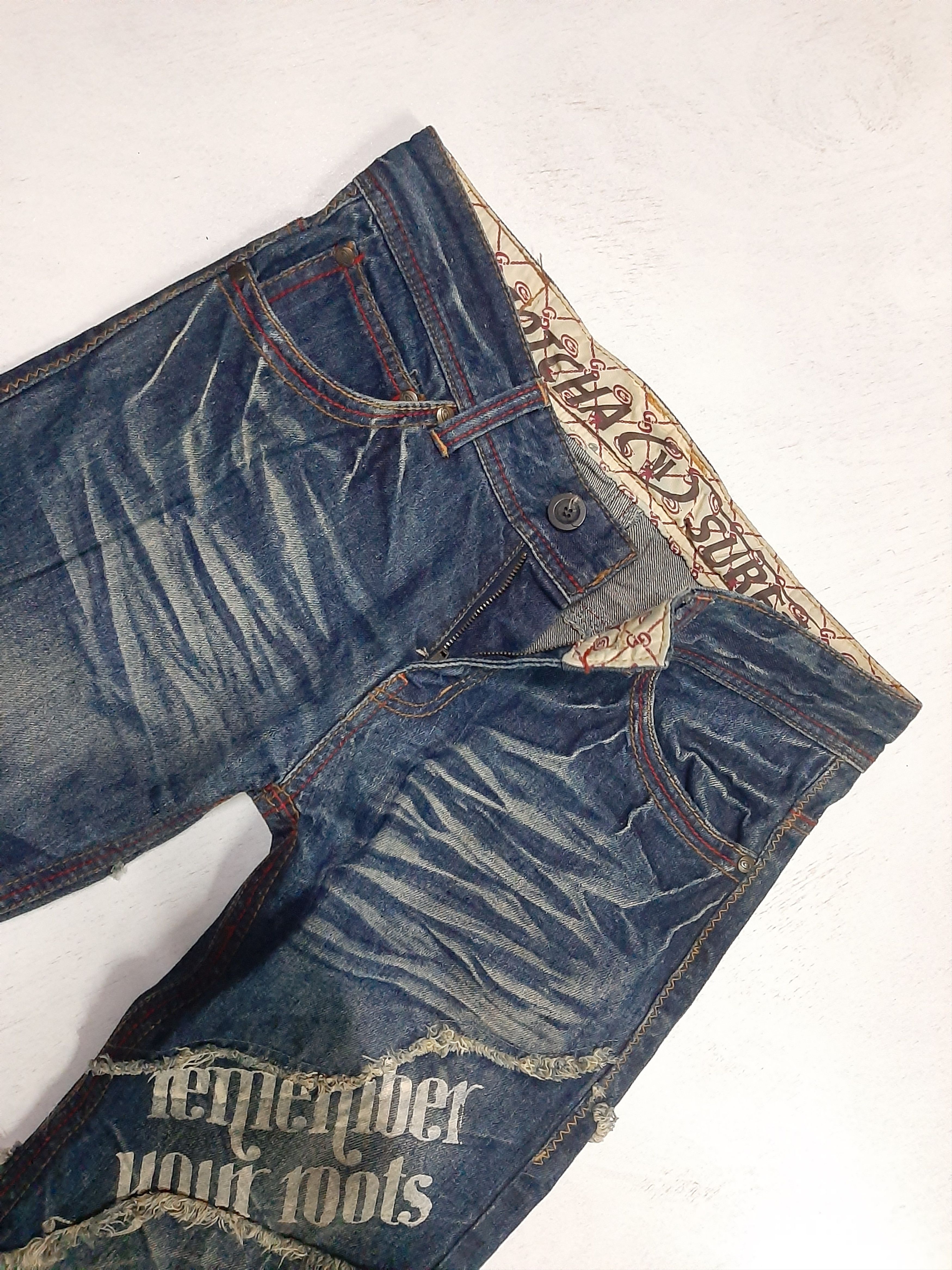Gotcha GOTCHA SURF DISTRESSED JEANS NICE DESIGN STYLE Size US 32 / EU 48 - 4 Thumbnail