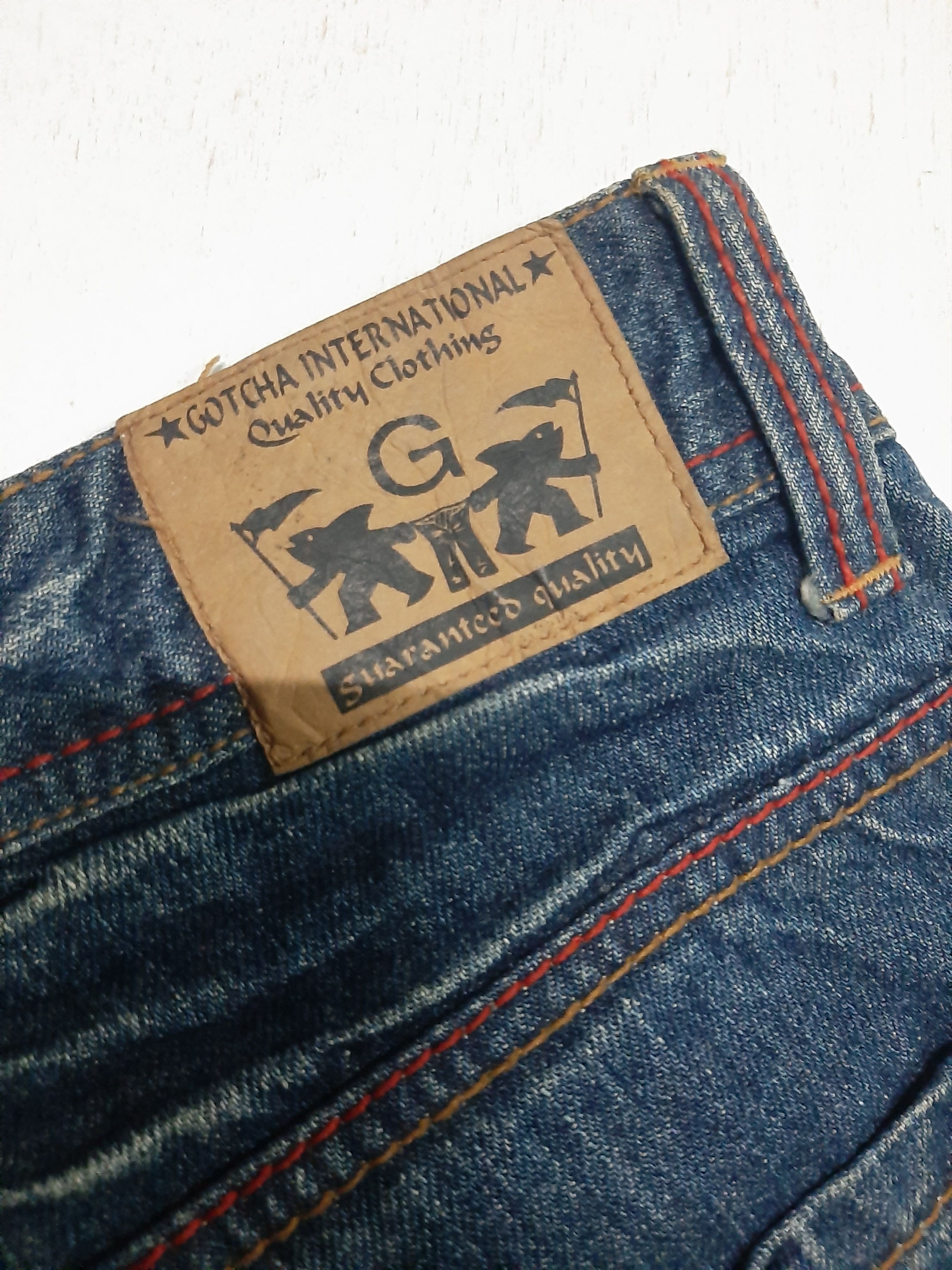 Gotcha GOTCHA SURF DISTRESSED JEANS NICE DESIGN STYLE Size US 32 / EU 48 - 7 Thumbnail
