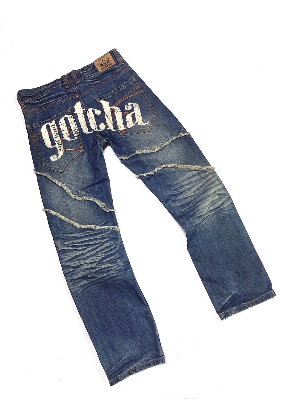 Gotcha GOTCHA SURF DISTRESSED JEANS NICE DESIGN STYLE Size US 32 / EU 48 - 1 Thumbnail