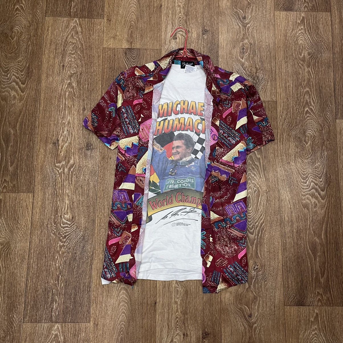 Vintage Vintage 90s Hawaiian shirt streetwear y2k style Size US M / EU 48-50 / 2 - 1 Thumbnail