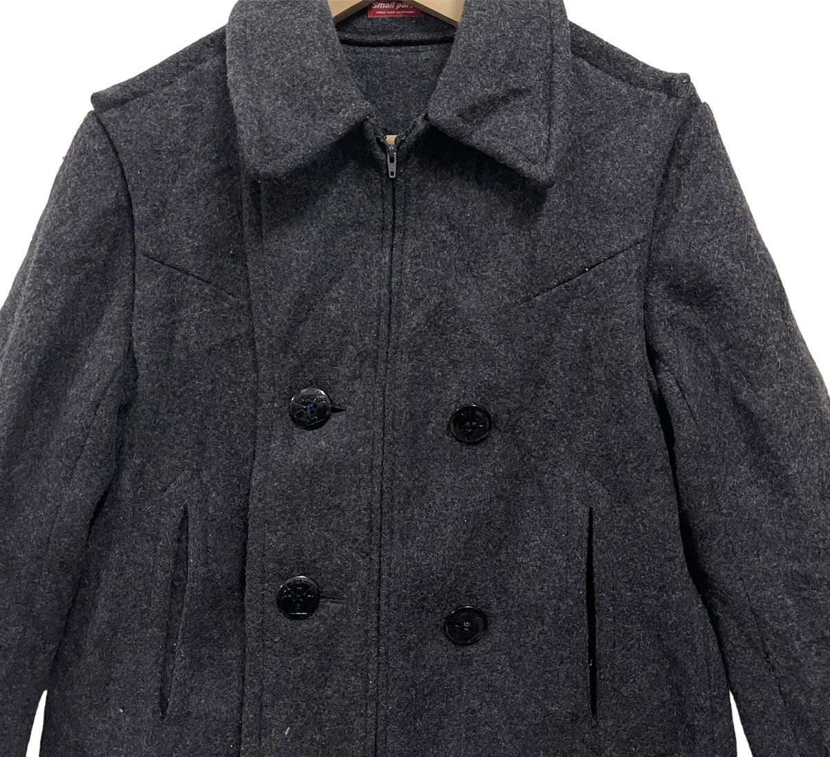 Number (N)ine × Undercover Undercover Jun Takahashi small parts wool peajacket AW98/99 Size US M / EU 48-50 / 2 - 4 Thumbnail