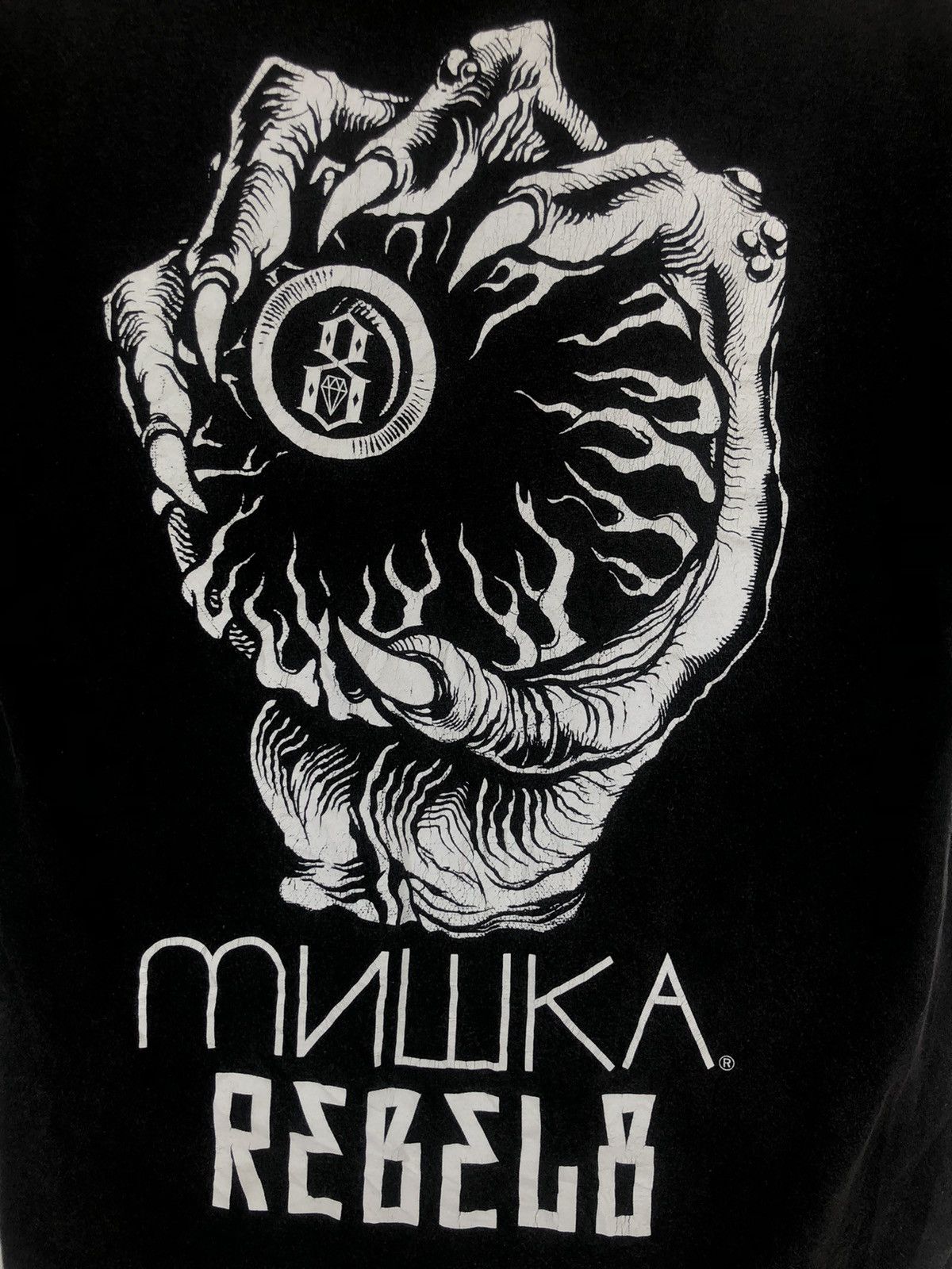 Mishka SICK🔥MNWKA x Rebel 8 Backhit Print Logo Streetwear Shirt Size US M / EU 48-50 / 2 - 4 Thumbnail