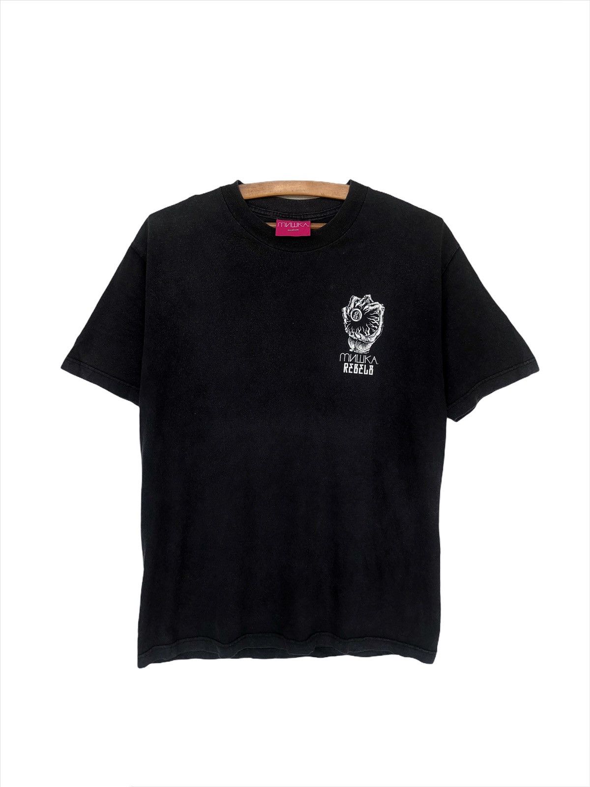 Mishka SICK🔥MNWKA x Rebel 8 Backhit Print Logo Streetwear Shirt Size US M / EU 48-50 / 2 - 2 Thumbnail
