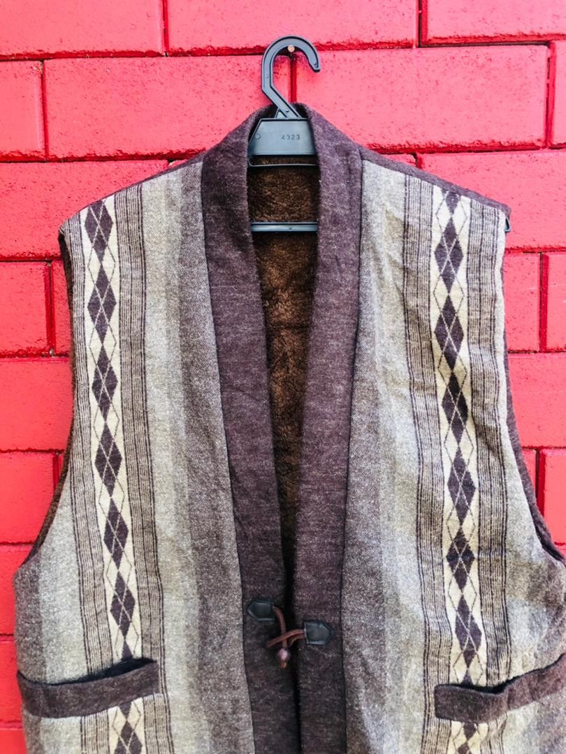 Japanese Brand × Vintage Vintage Political Japanese Designed Fashion Style Vest Size US L / EU 52-54 / 3 - 3 Thumbnail