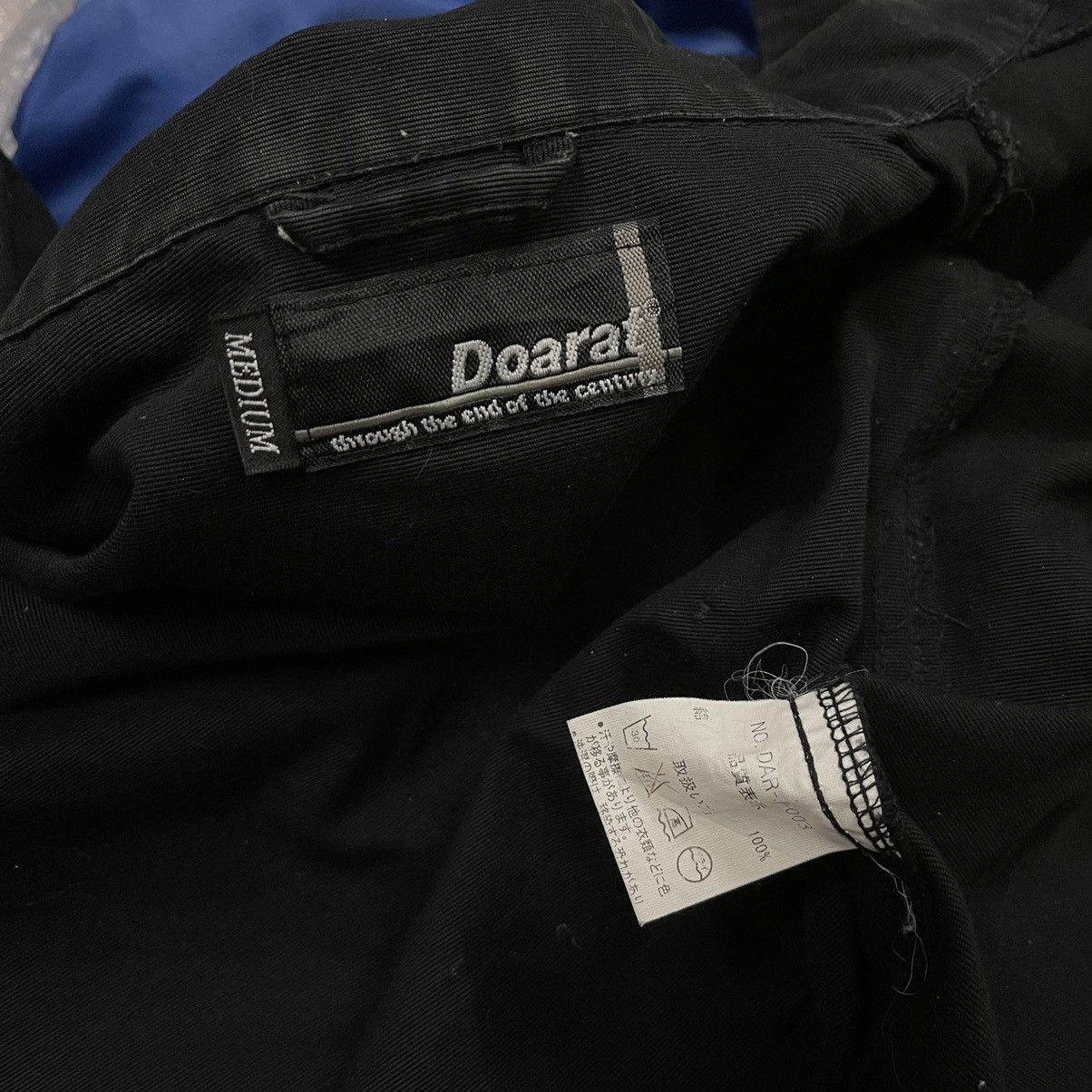 If Six Was Nine DOARAT Black Cargo Jacket japanese brand Size US L / EU 52-54 / 3 - 7 Thumbnail