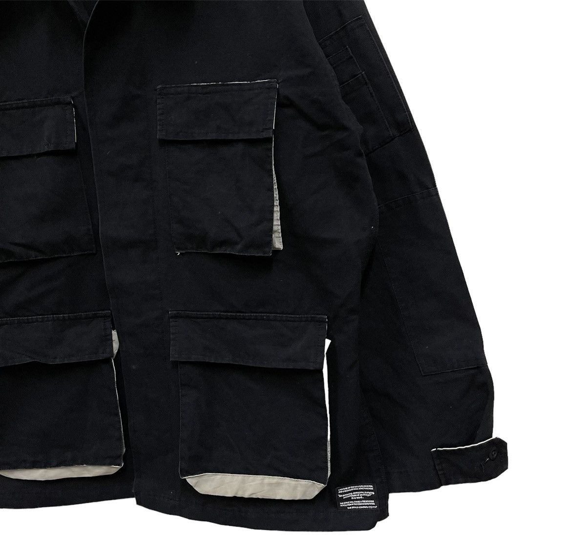 If Six Was Nine DOARAT Black Cargo Jacket japanese brand Size US L / EU 52-54 / 3 - 4 Thumbnail