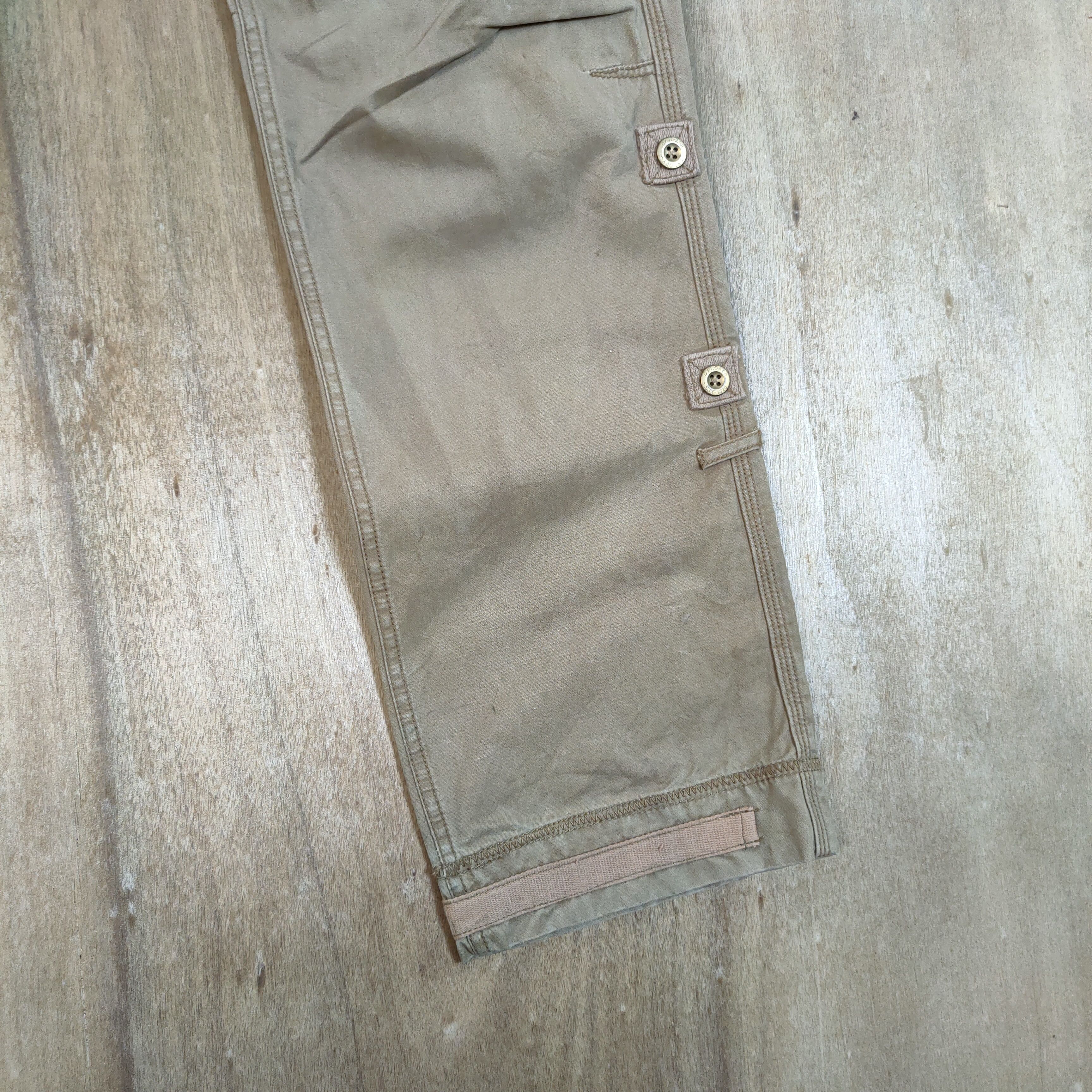 Japanese Brand VINTAGE PLORY 3D POCKET CARGO PANTS Size US 34 / EU 50 - 14 Thumbnail