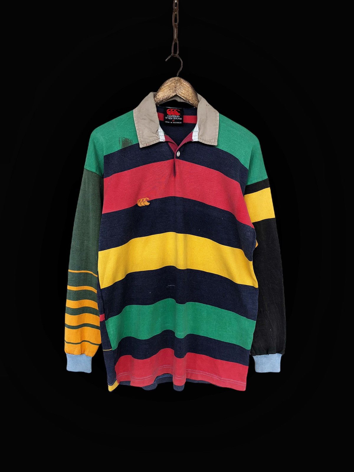 SICK🔥OG 90s Canterbury Ugly 🇦🇺 Colorway Rugby Shirt