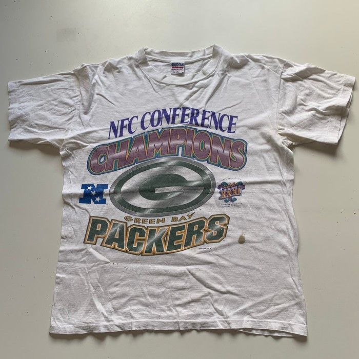 Vintage 90s Green Bay Packers NFL Football T Shirt Tee Size 