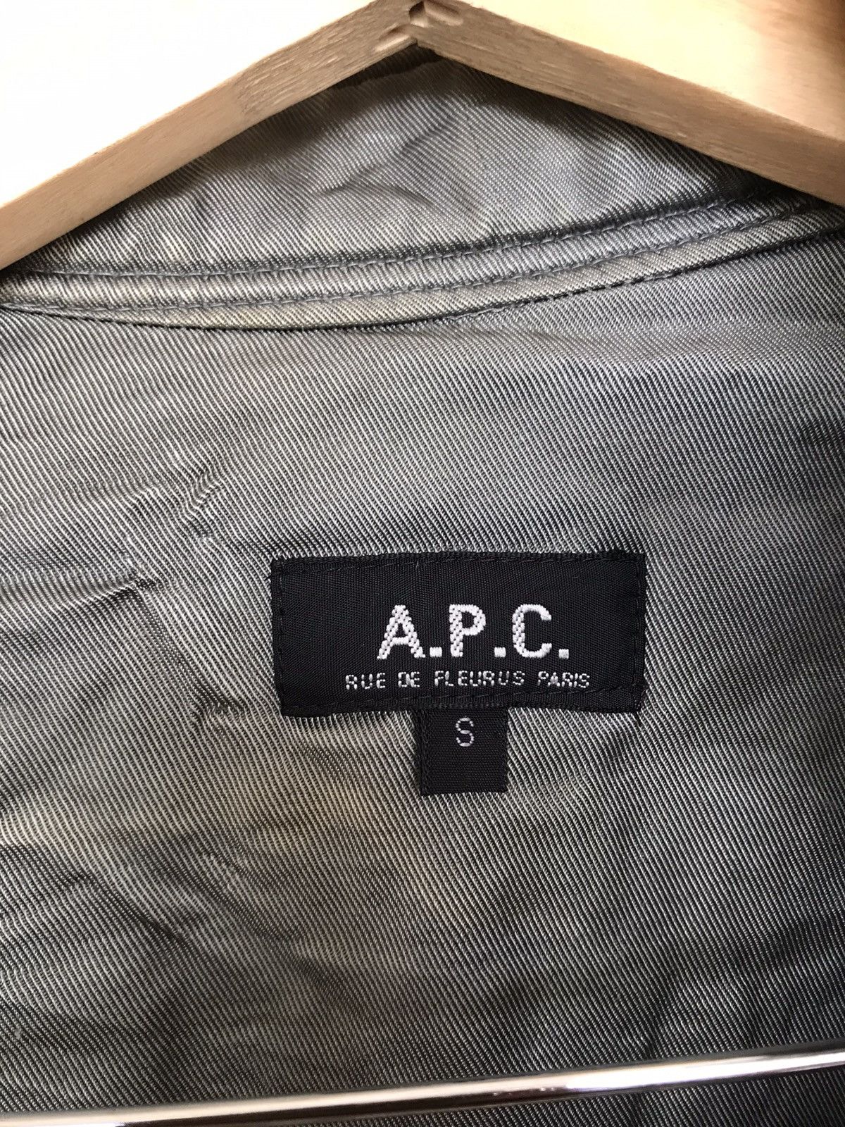 A.P.C. Vintage A.P.C Wool Jacket Women Made in France Size S / US 4 / IT 40 - 15 Thumbnail