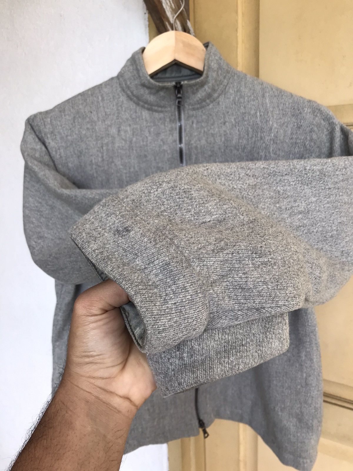 A.P.C. Vintage A.P.C Wool Jacket Women Made in France Size S / US 4 / IT 40 - 12 Thumbnail