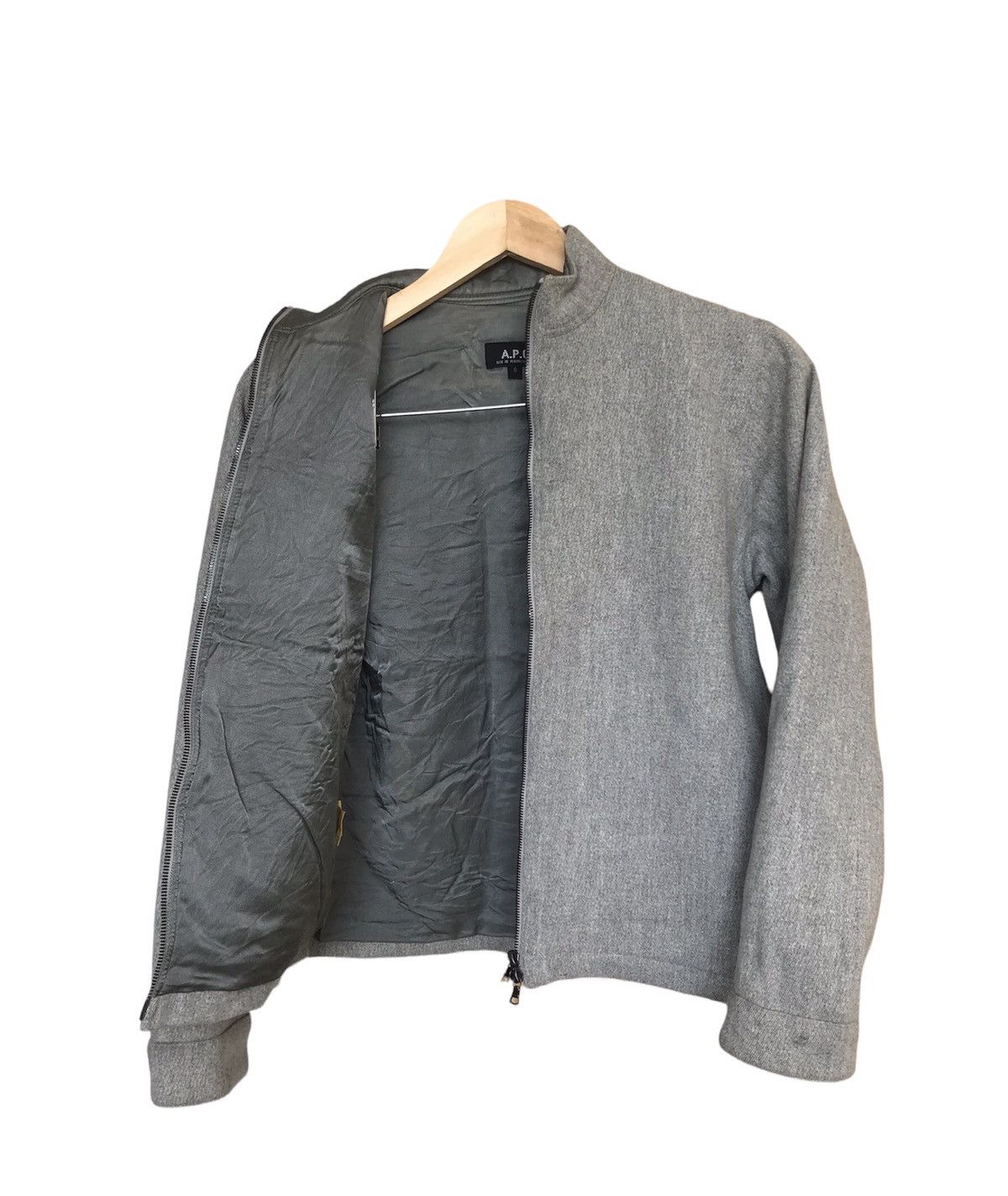 A.P.C. Vintage A.P.C Wool Jacket Women Made in France Size S / US 4 / IT 40 - 1 Thumbnail