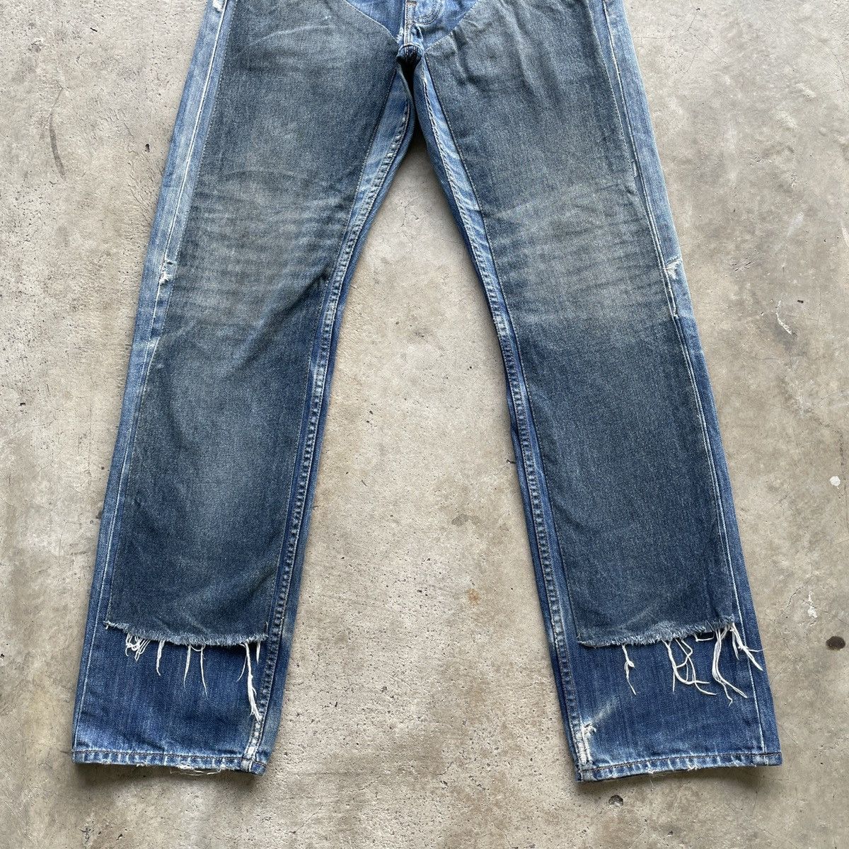 Levi's × Levi's Vintage Clothing W28x32🔥 Vintage Levi’s 503 Faded Custom Denim Jeans Pants Size US 28 / EU 44 - 4 Thumbnail