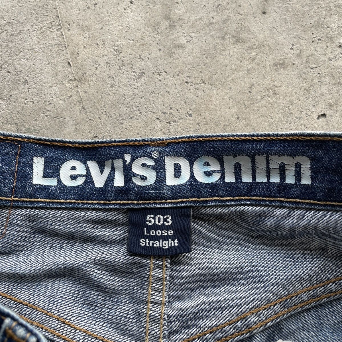 Levi's × Levi's Vintage Clothing W28x32🔥 Vintage Levi’s 503 Faded Custom Denim Jeans Pants Size US 28 / EU 44 - 7 Thumbnail