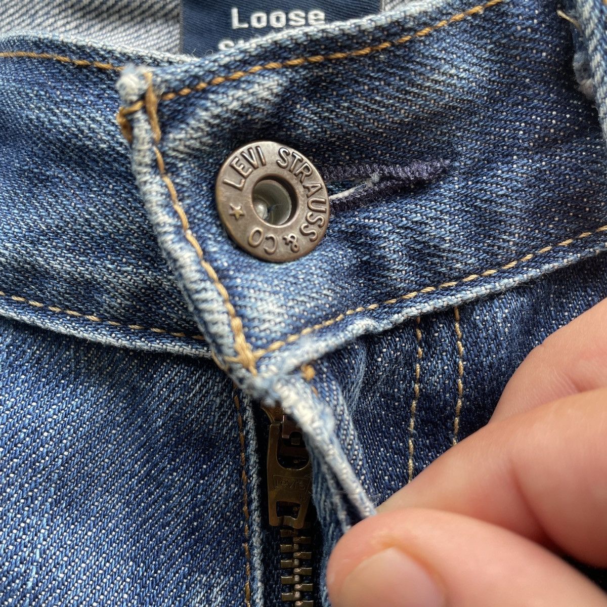 Levi's × Levi's Vintage Clothing W28x32🔥 Vintage Levi’s 503 Faded Custom Denim Jeans Pants Size US 28 / EU 44 - 8 Thumbnail