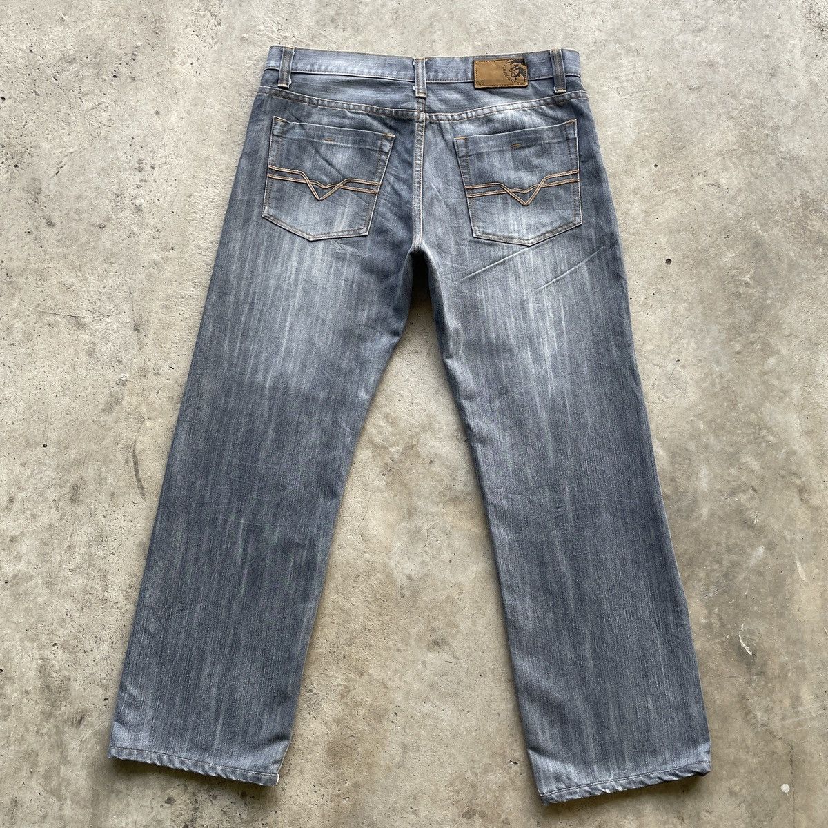Diesel Vintage Diesel Industry Faded Denim Jeans Pants W34x29.5 Size US 34 / EU 50 - 13 Thumbnail