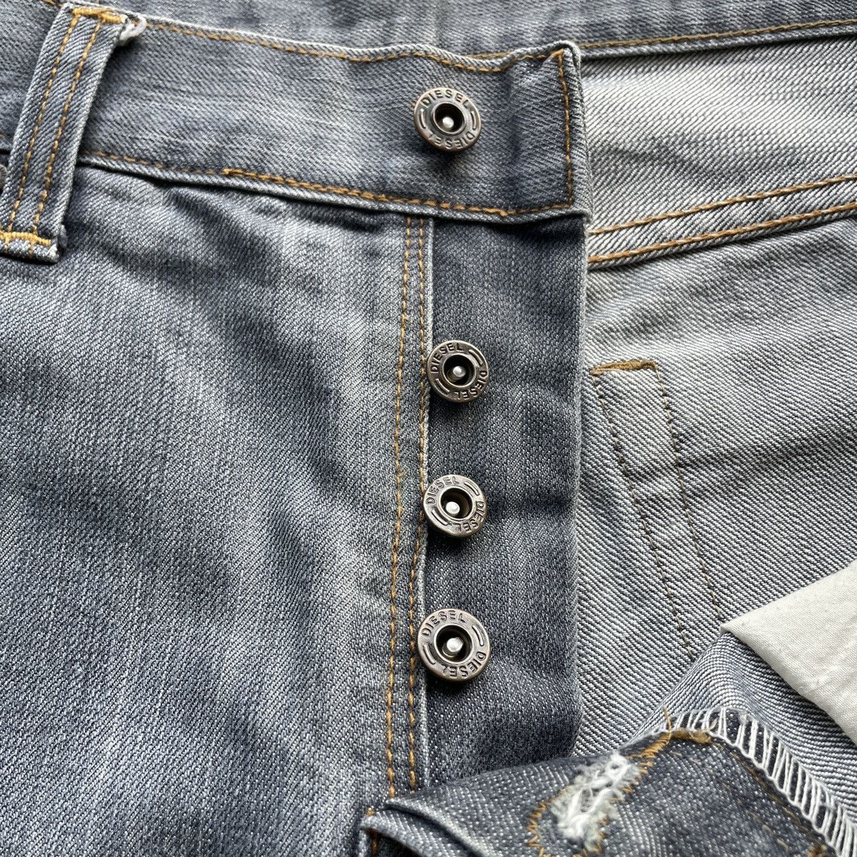 Diesel Vintage Diesel Industry Faded Denim Jeans Pants W34x29.5 Size US 34 / EU 50 - 9 Thumbnail
