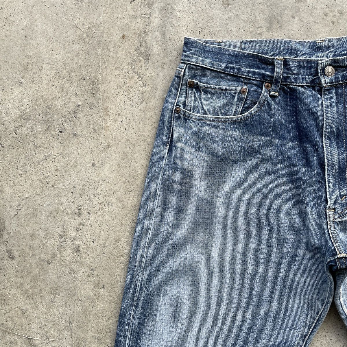Levi's Vintage Clothing Vintage Levi’s 510 Faded Jeans W33x32 Levis 510 Denim Pants Size US 33 - 5 Thumbnail