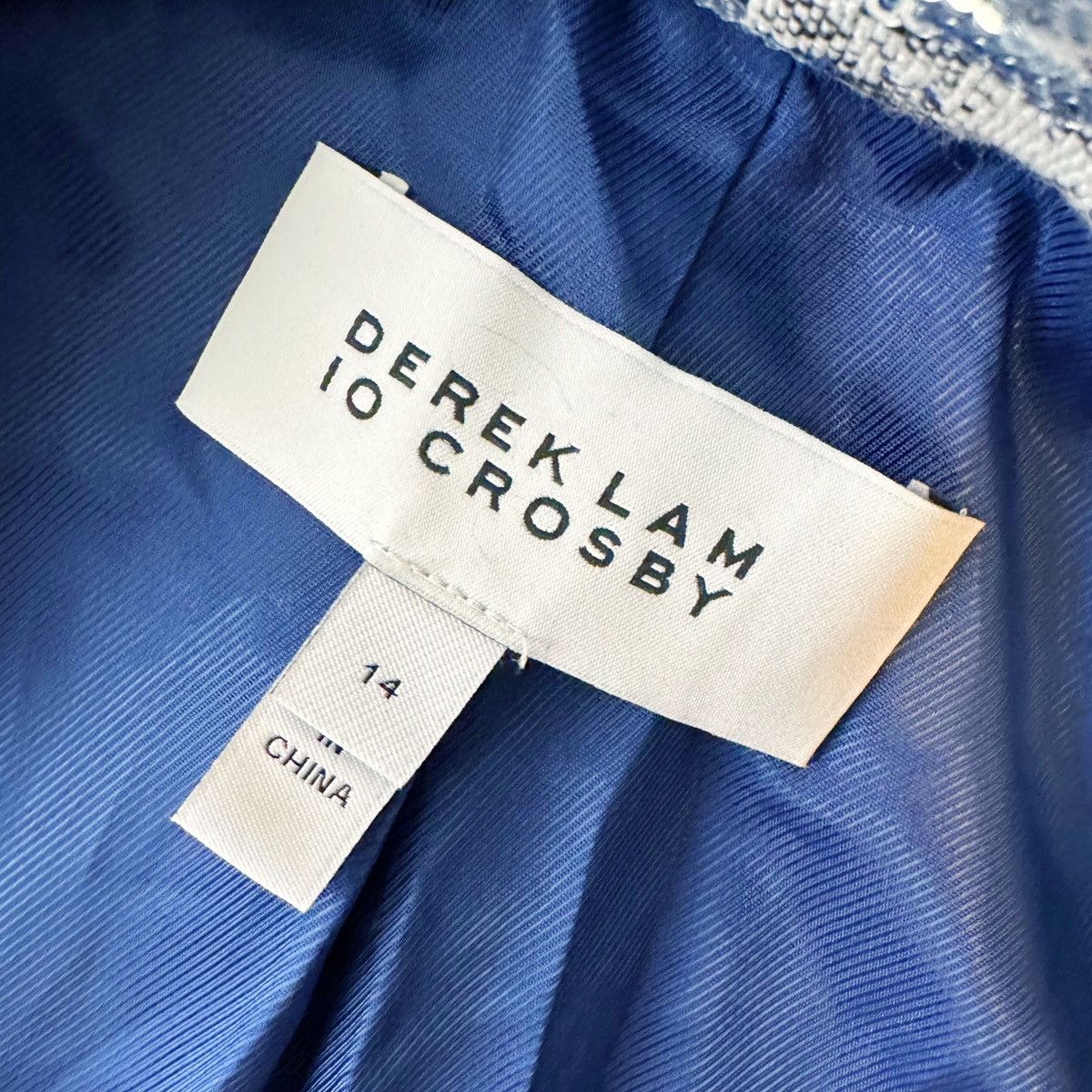 Derek Lam 10 Crosby × Designer Derek Lam 10 Crosby Walter Sequined Double-Breasted Jacket Size XL / US 12-14 / IT 48-50 - 8 Thumbnail