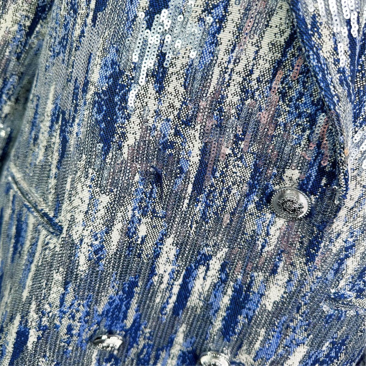 Derek Lam 10 Crosby × Designer Derek Lam 10 Crosby Walter Sequined Double-Breasted Jacket Size XL / US 12-14 / IT 48-50 - 10 Thumbnail