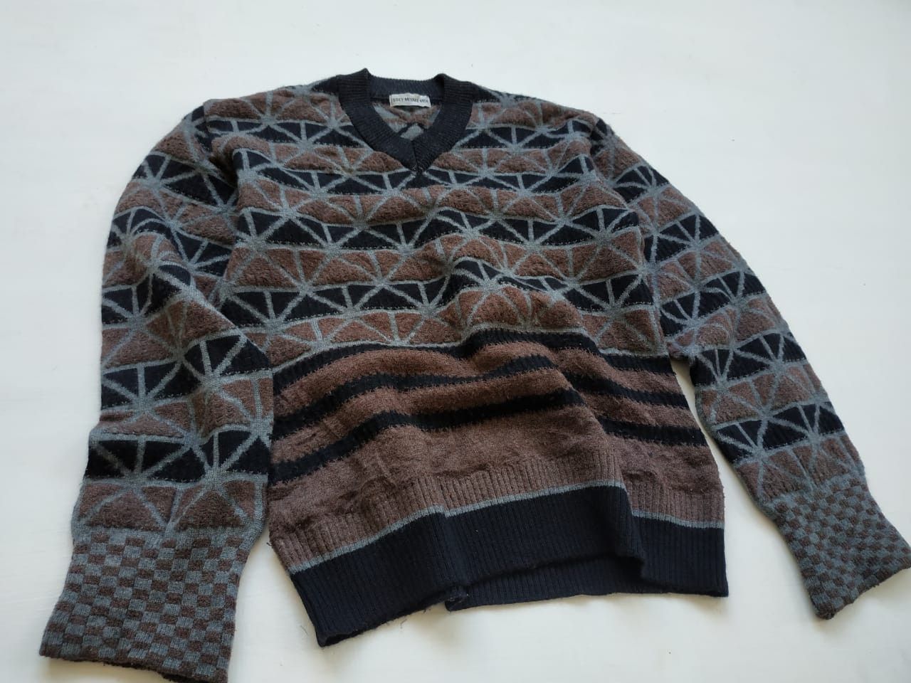 Issey Miyake Fit M to L, 1997 Issey Miyake Wool Sweater Size US M / EU 48-50 / 2 - 19 Thumbnail