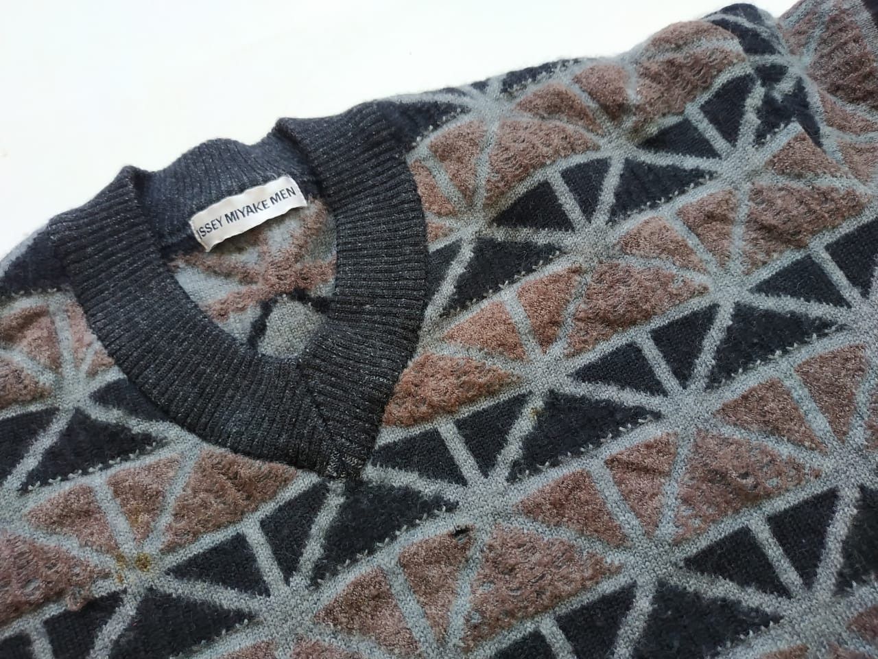 Issey Miyake Fit M to L, 1997 Issey Miyake Wool Sweater Size US M / EU 48-50 / 2 - 8 Thumbnail