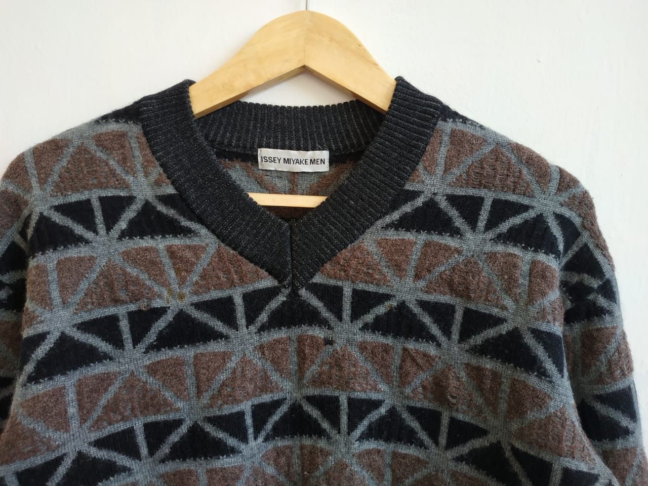 Issey Miyake Fit M to L, 1997 Issey Miyake Wool Sweater Size US M / EU 48-50 / 2 - 3 Thumbnail