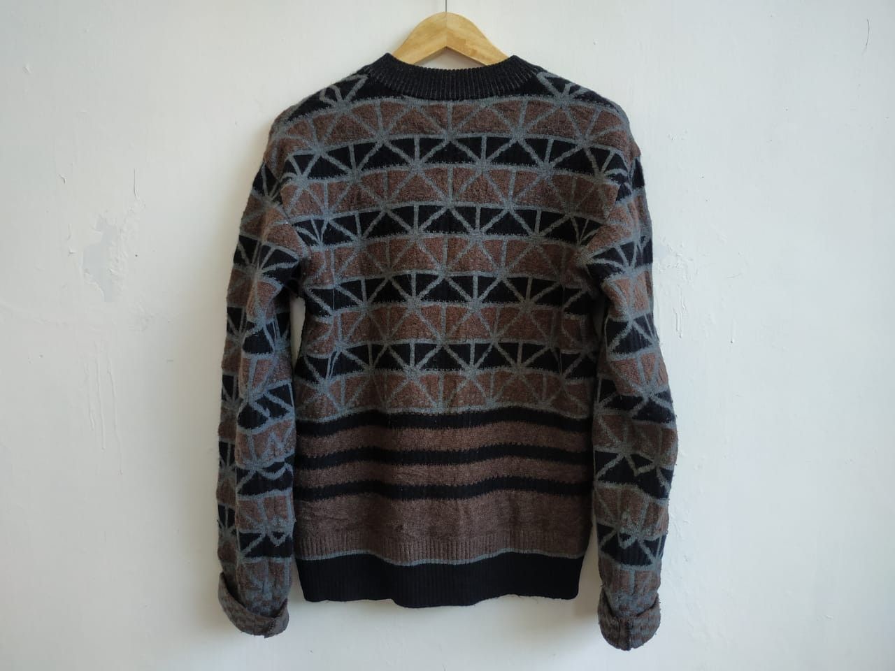 Issey Miyake Fit M to L, 1997 Issey Miyake Wool Sweater Size US M / EU 48-50 / 2 - 4 Thumbnail
