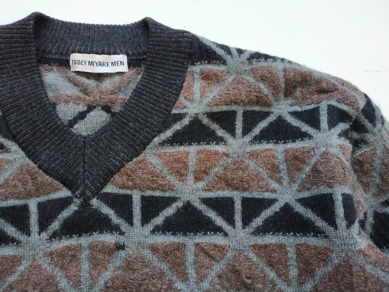 Issey Miyake Fit M to L, 1997 Issey Miyake Wool Sweater Size US M / EU 48-50 / 2 - 18 Thumbnail
