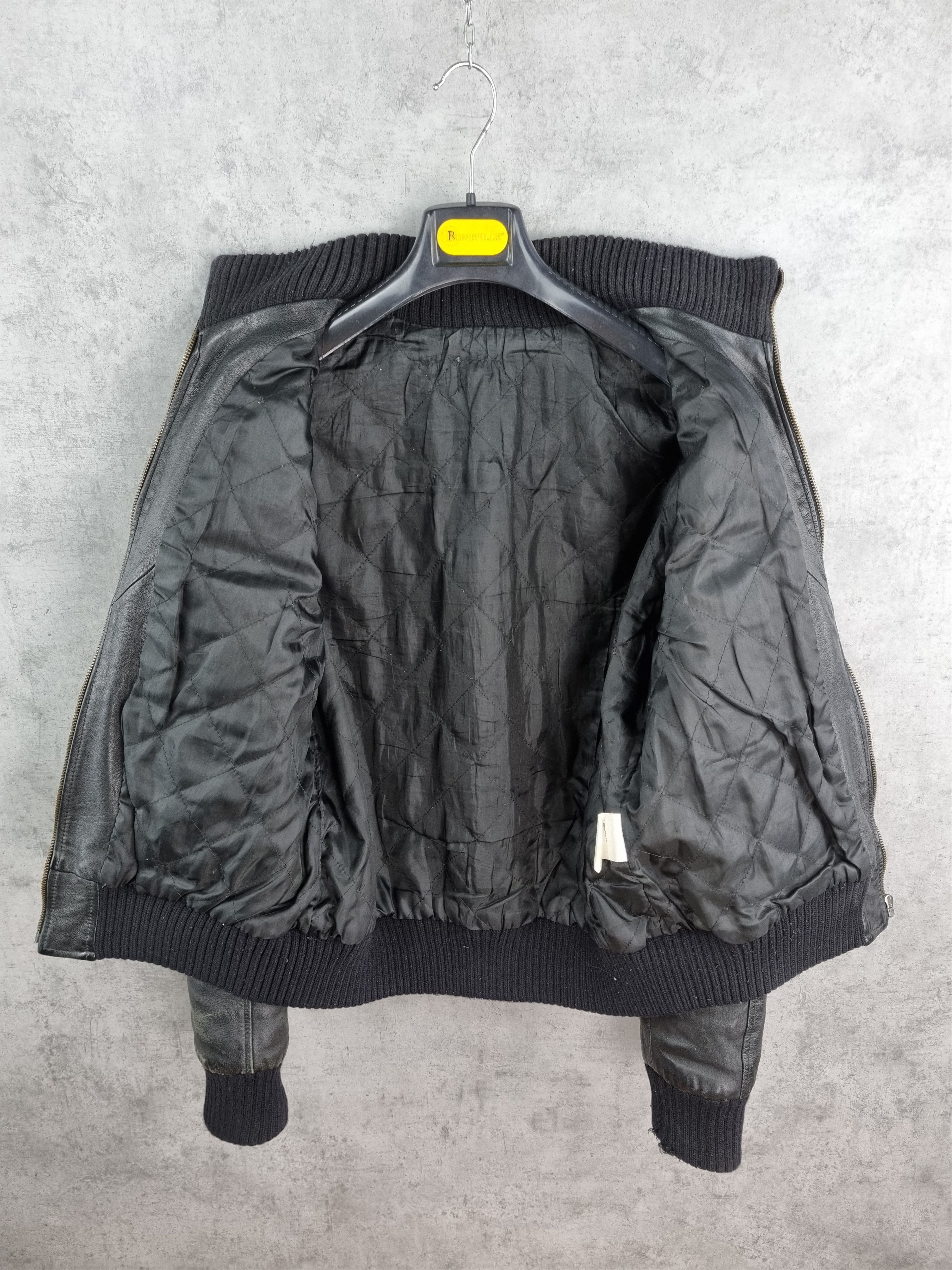 Genuine Leather Leather Biker MultiPockets Jacket Made in Italy GUCCI style Size US M / EU 48-50 / 2 - 7 Thumbnail