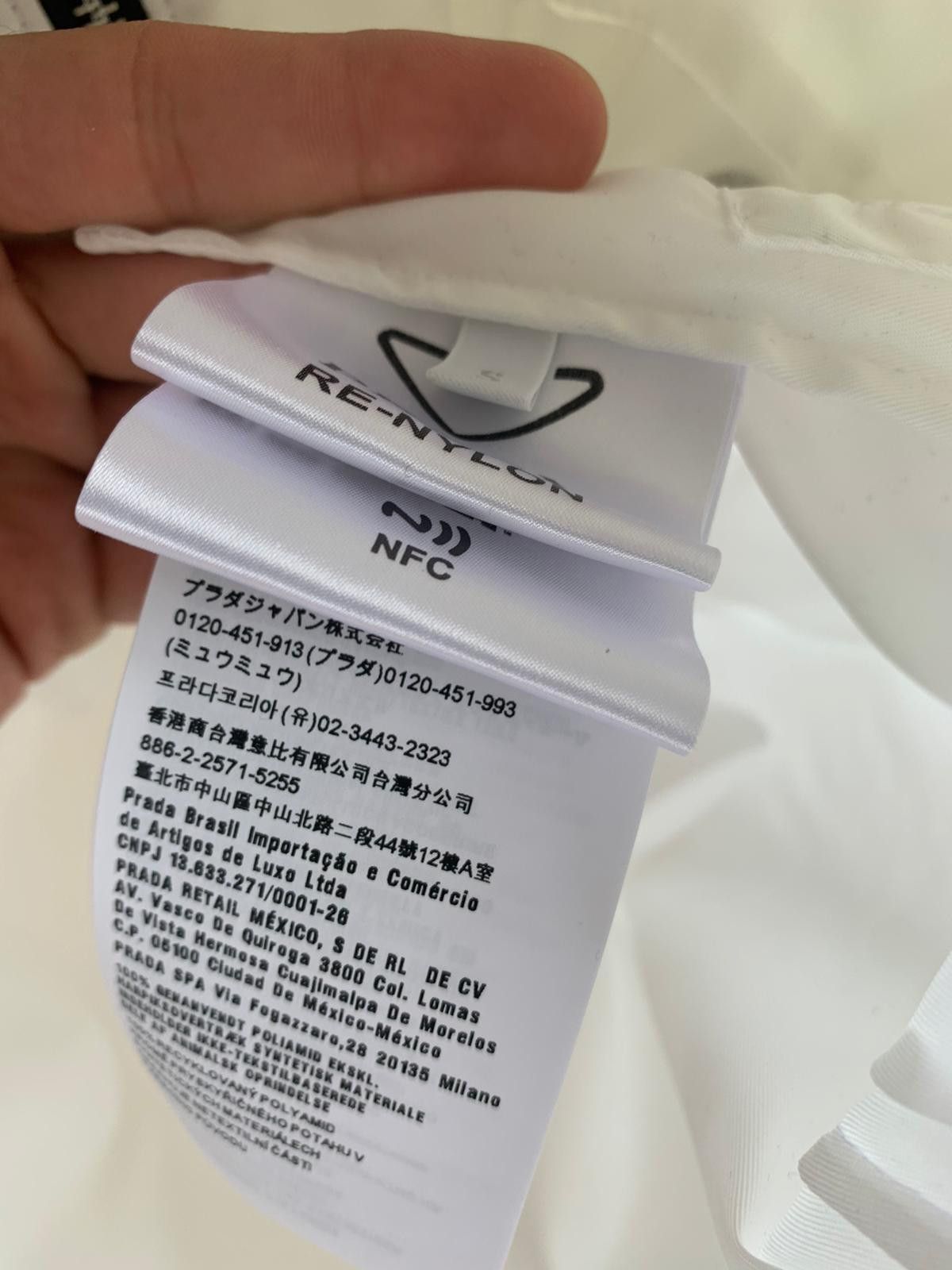 Prada Re Nylon Jacket in White Size US S / EU 44-46 / 1 - 10 Thumbnail