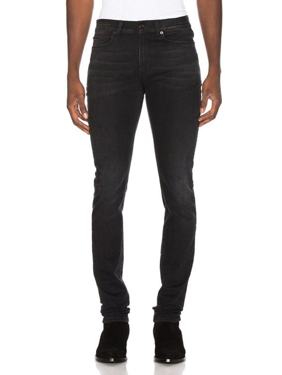 Saint Laurent Paris Low Rise Skinny Jean Size US 31 - 3 Thumbnail