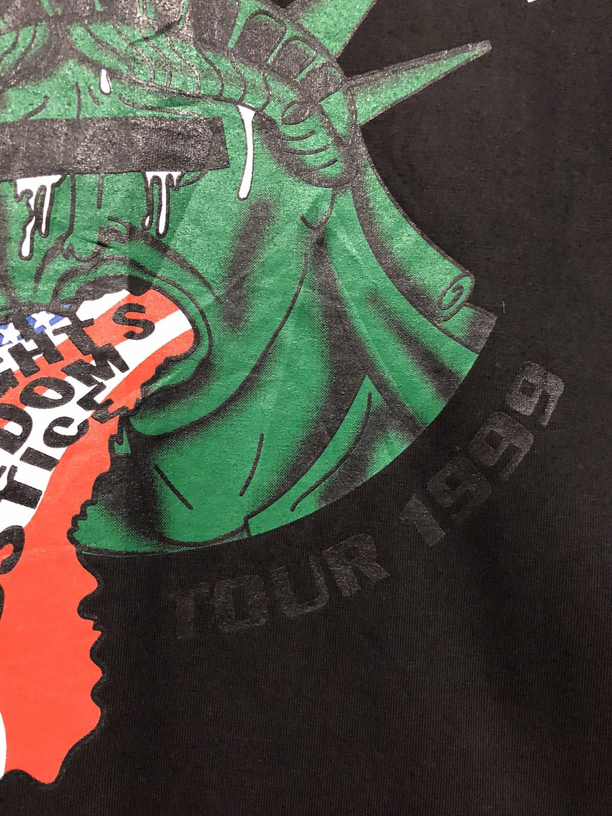 Band Tees × Rage Against The Machine × Vintage Vintage rage against the machine tour 90s bootleg t shirt Size US L / EU 52-54 / 3 - 3 Thumbnail