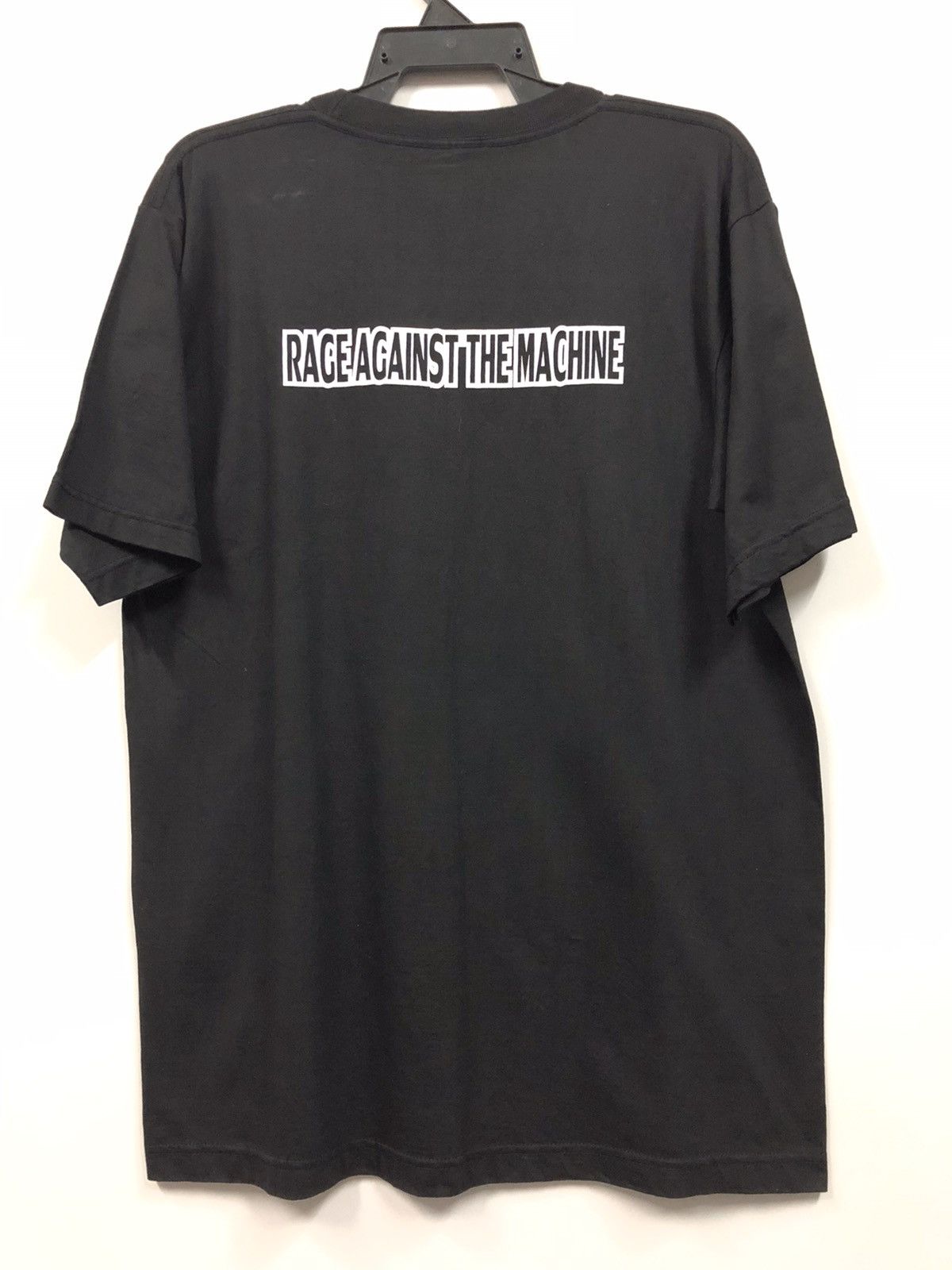 Band Tees × Rage Against The Machine × Vintage Vintage rage against the machine tour 90s bootleg t shirt Size US L / EU 52-54 / 3 - 5 Thumbnail