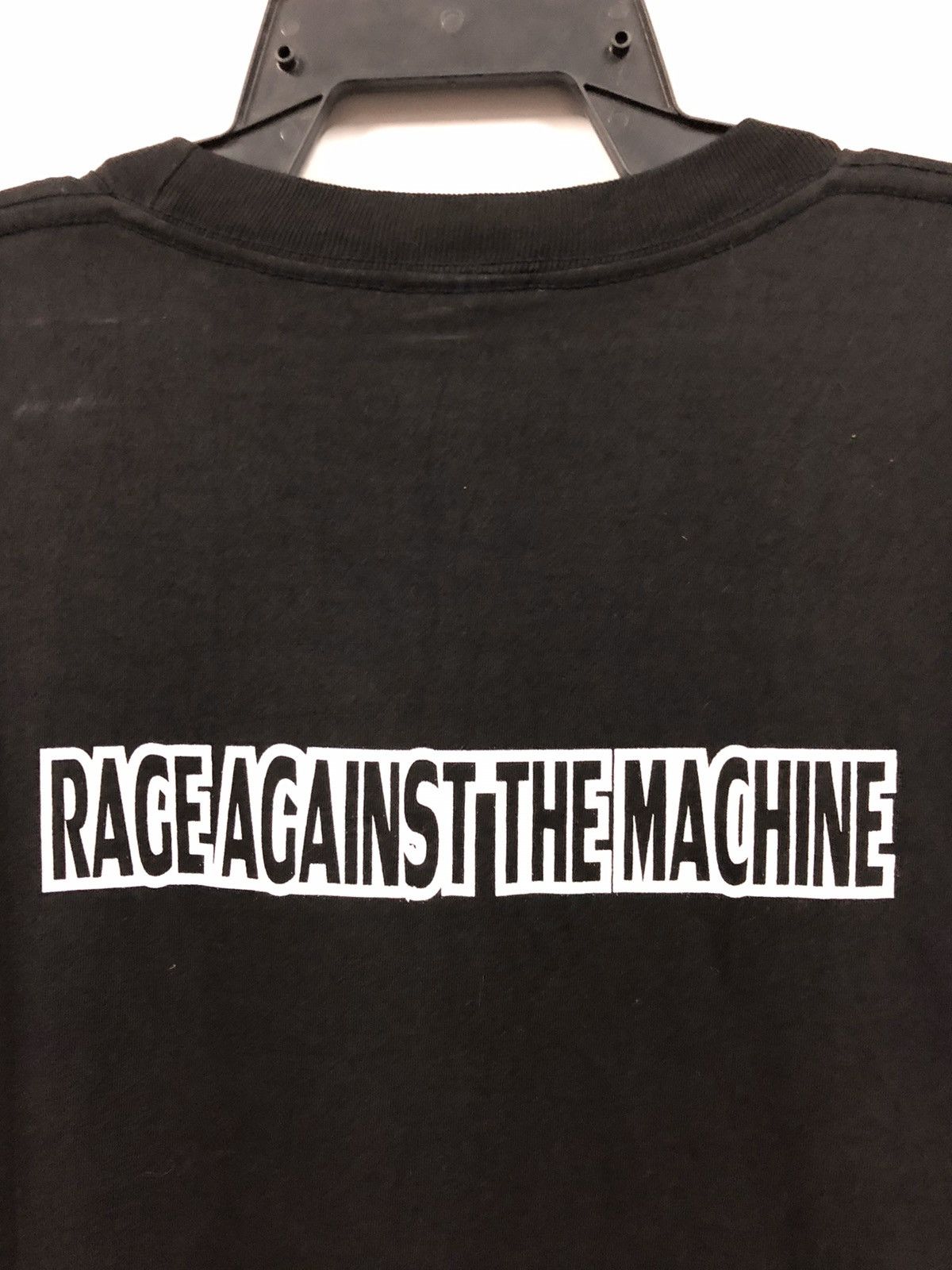 Band Tees × Rage Against The Machine × Vintage Vintage rage against the machine tour 90s bootleg t shirt Size US L / EU 52-54 / 3 - 6 Thumbnail