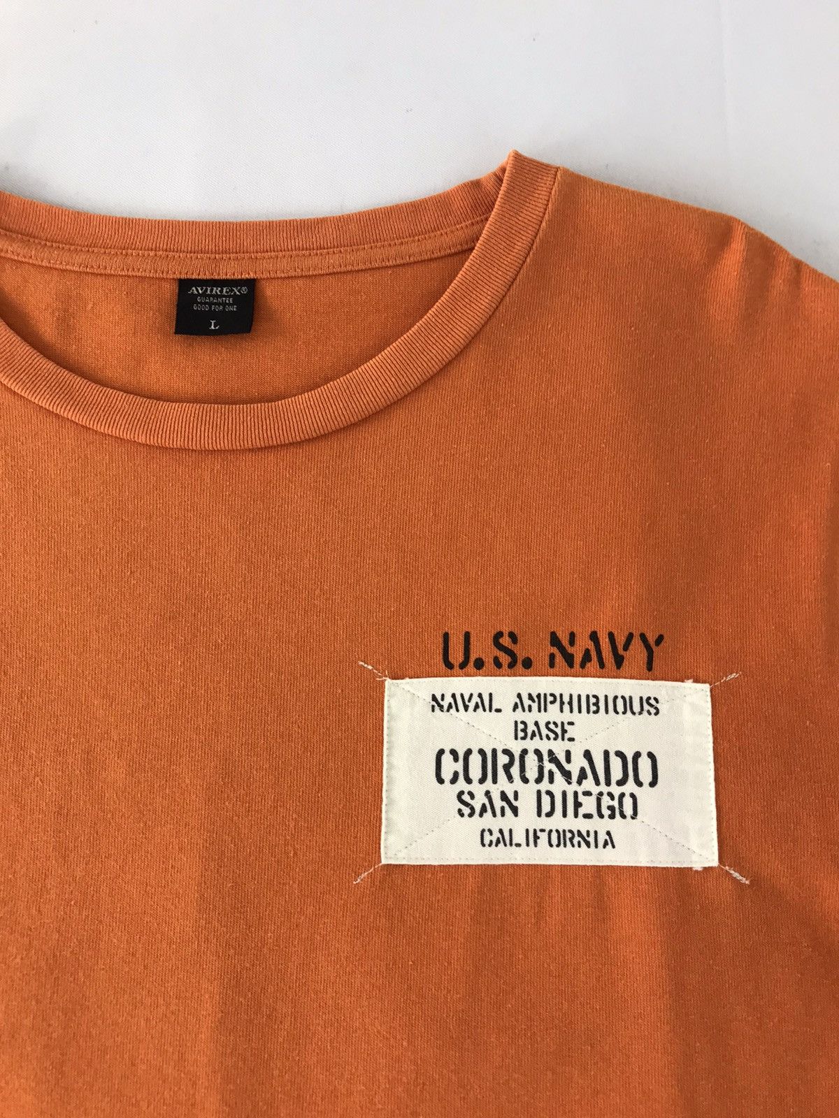 Avirex Avirex Us Navy Coronado San Diego California Long Sleeve Te Size US M / EU 48-50 / 2 - 4 Thumbnail