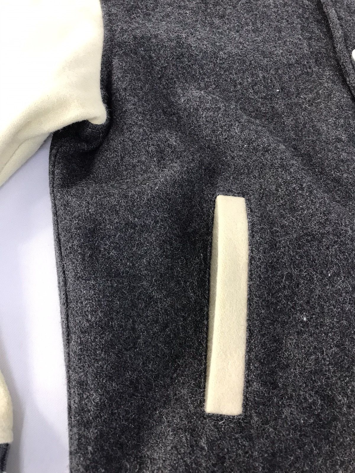 Japanese Brand Vintage Varsity Mvc Jacket Wool Snap Button Style Size US M / EU 48-50 / 2 - 5 Thumbnail