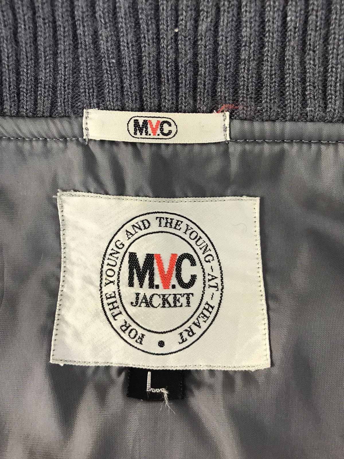 Japanese Brand Vintage Varsity Mvc Jacket Wool Snap Button Style Size US M / EU 48-50 / 2 - 8 Thumbnail