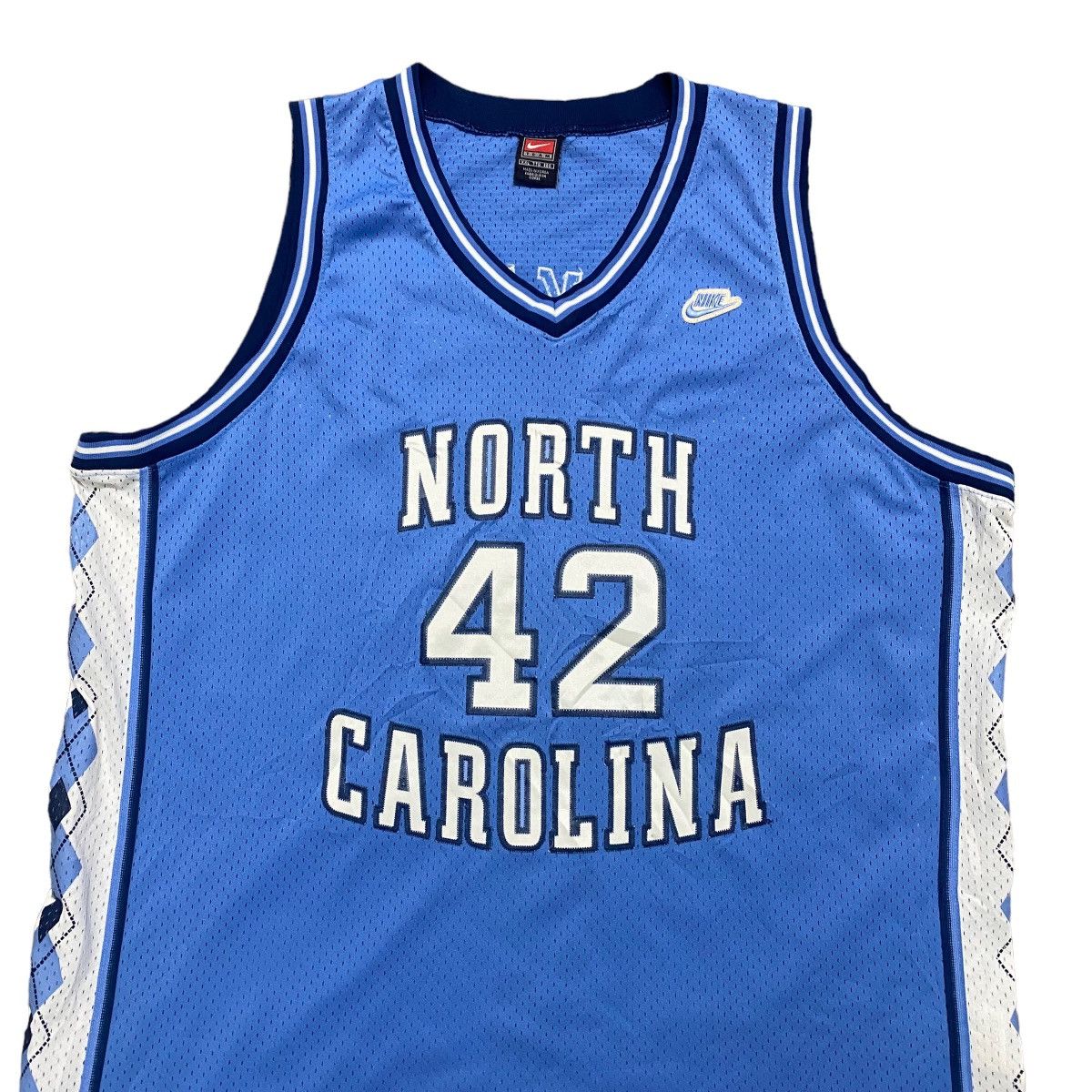 NBA Vintage 90s North Carolina Jersey Jerry Stackhouse Size US XXL / EU 58 / 5 - 3 Thumbnail