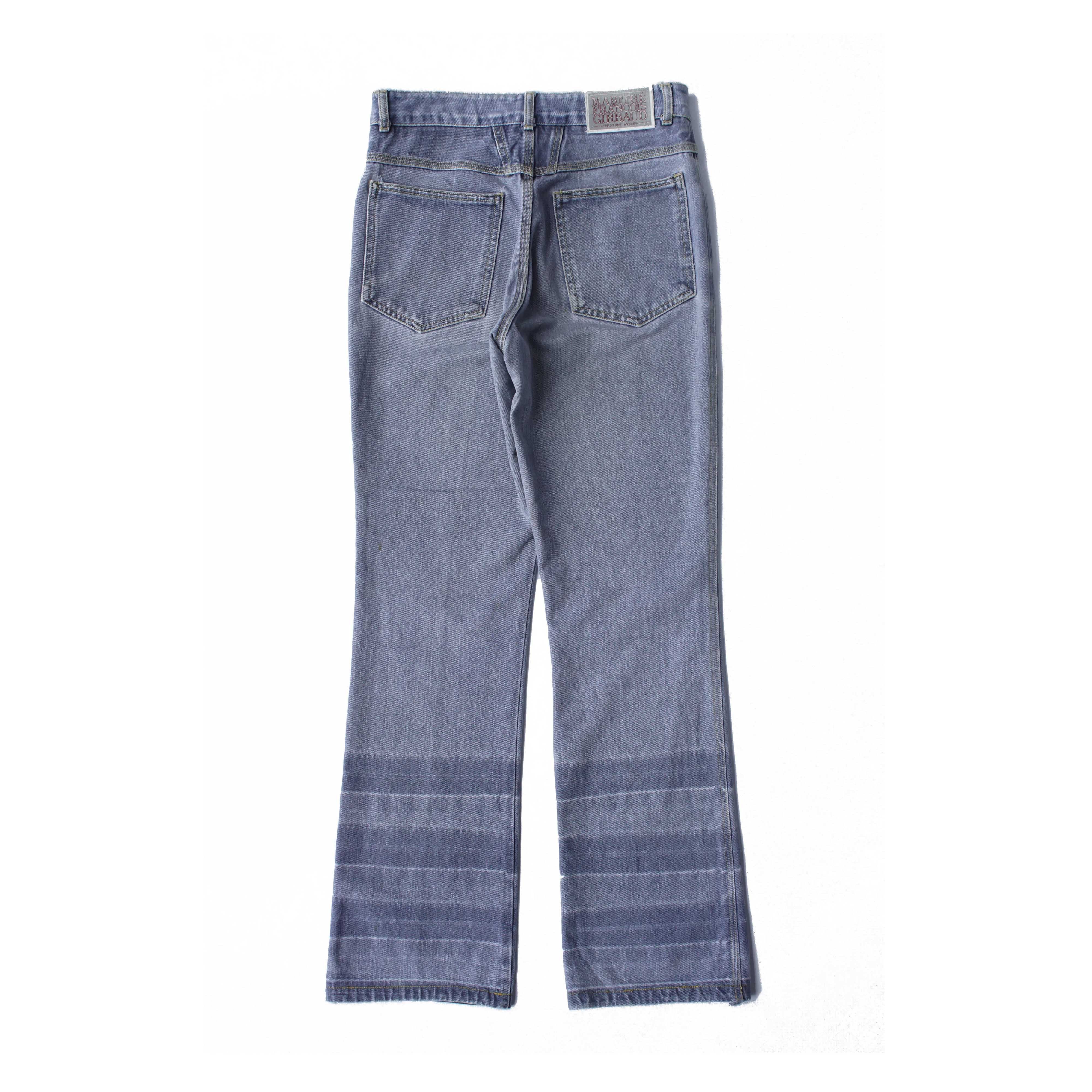 Marithe + Francois Girbaud *NoTariff Marithe Francois Girbaud Stone Washed Flare Pants Size 28" / US 6 / IT 42 - 4 Thumbnail