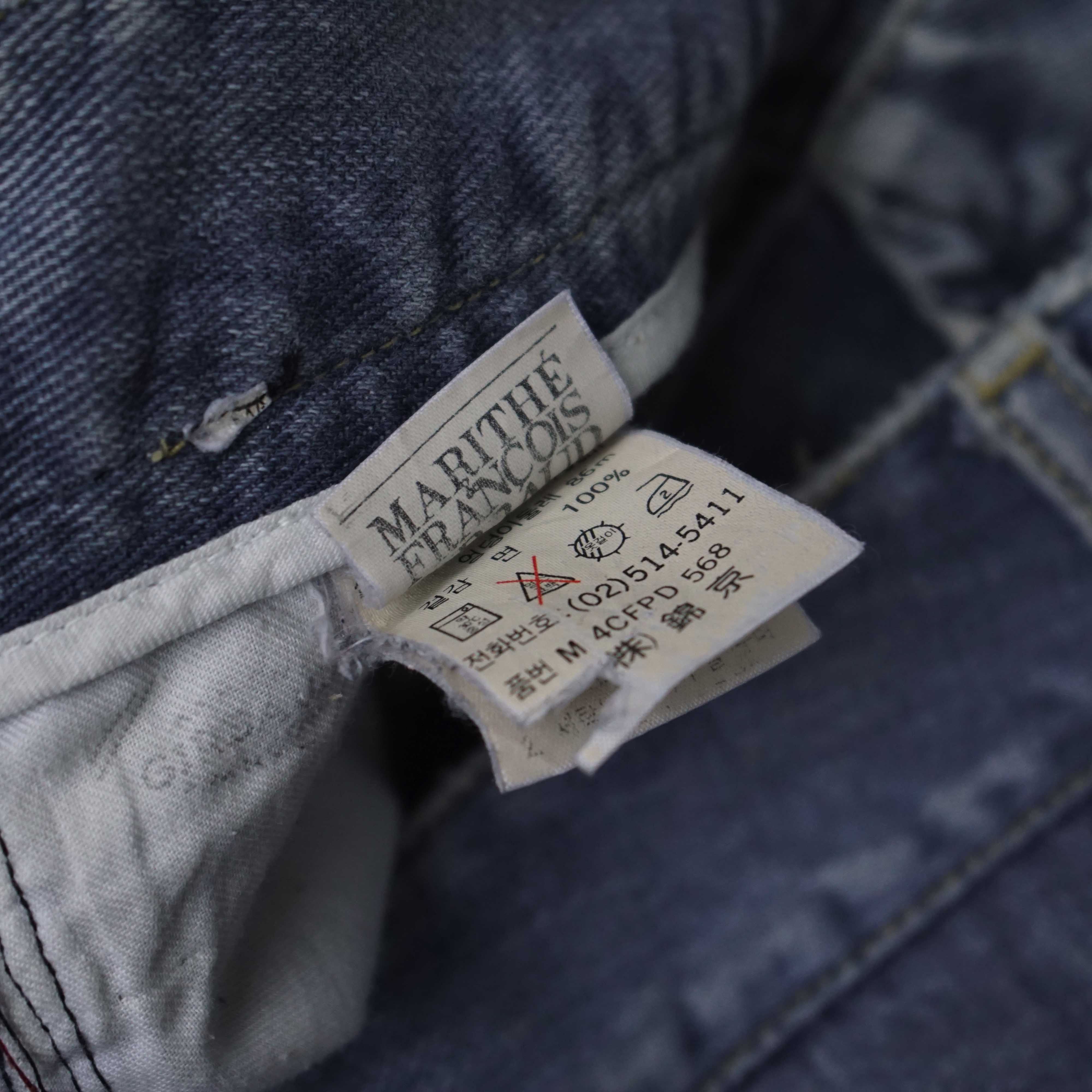 Marithe + Francois Girbaud *NoTariff Marithe Francois Girbaud Stone Washed Flare Pants Size 28" / US 6 / IT 42 - 10 Thumbnail