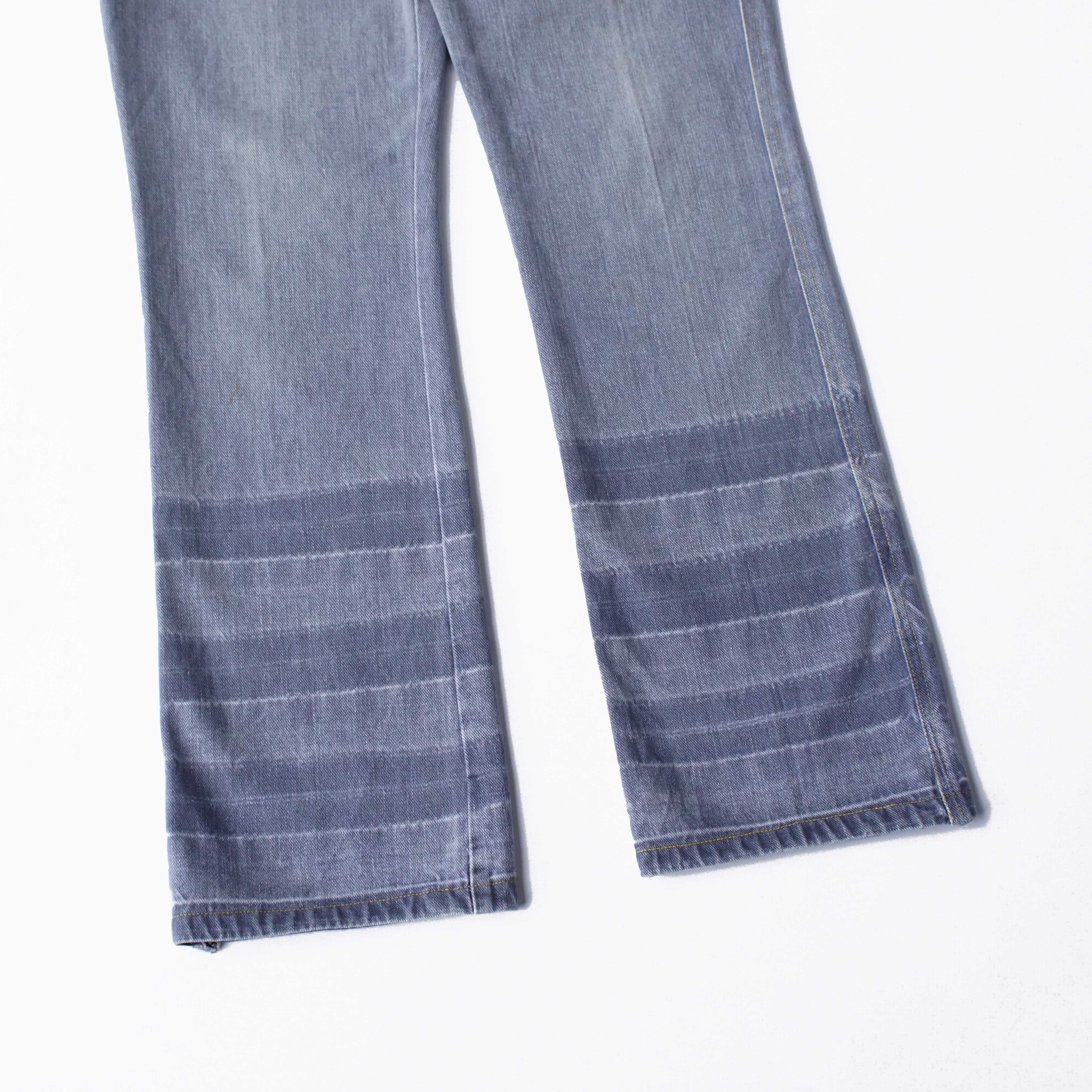 Marithe + Francois Girbaud *NoTariff Marithe Francois Girbaud Stone Washed Flare Pants Size 28" / US 6 / IT 42 - 2 Thumbnail